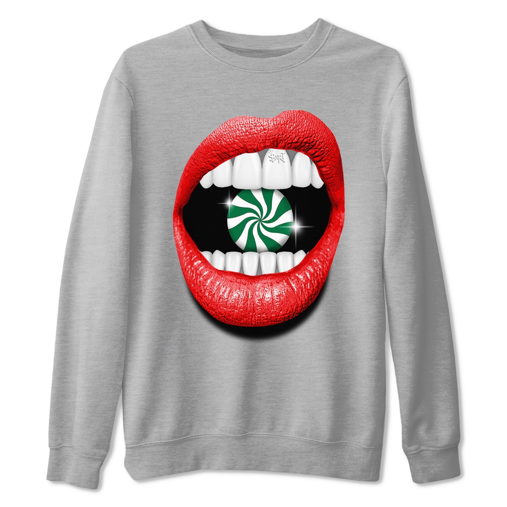 Lips Diamond snkmatch Tee - Air Jordan 2 Christmas