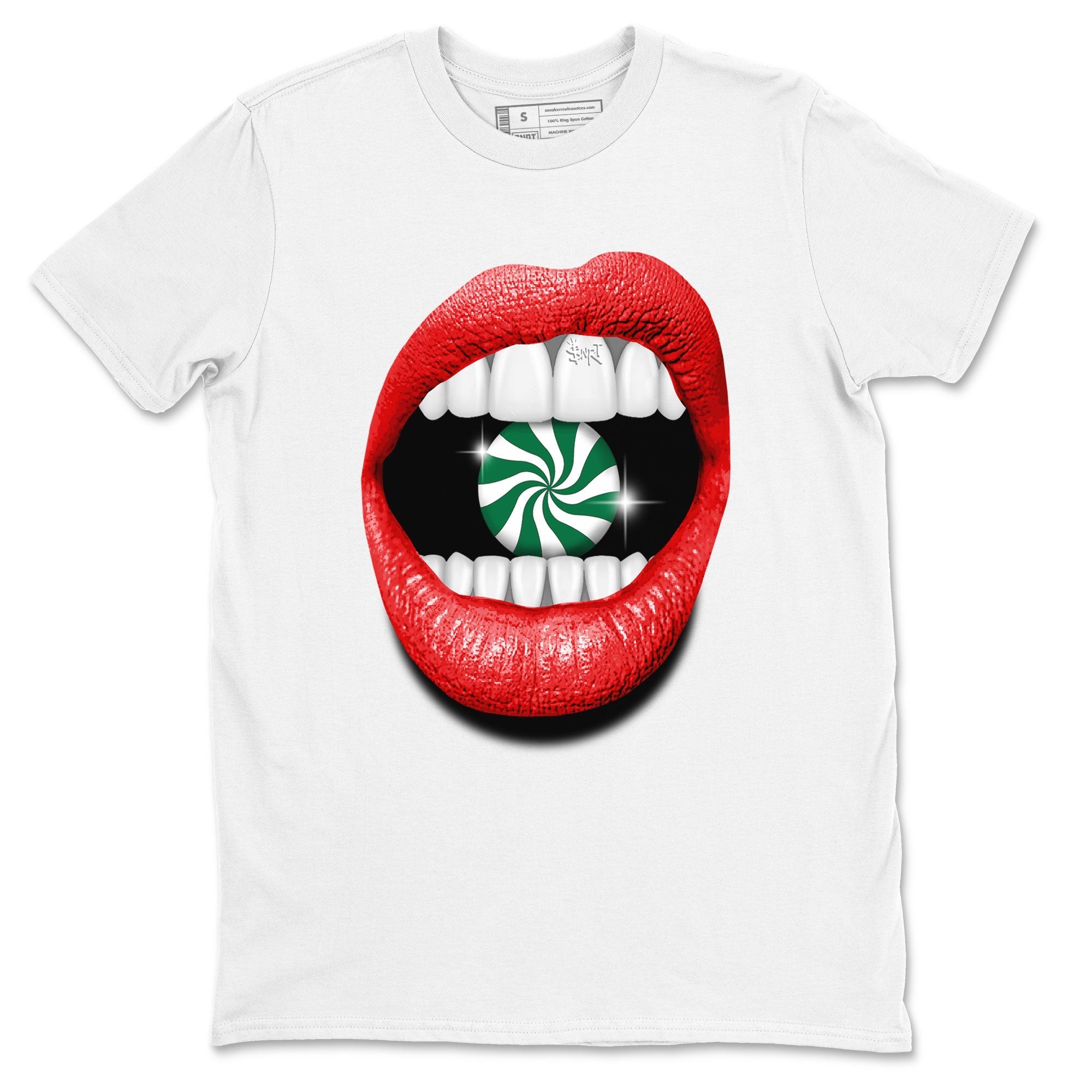 Lips Diamond snkmatch Tee - Air Jordan 2 Christmas