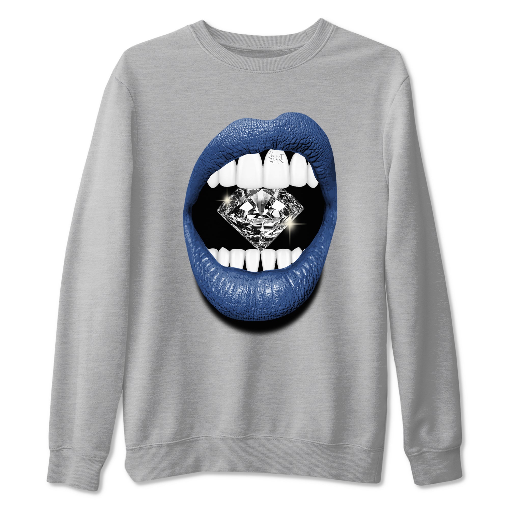 Lips Diamond snkmatch Tees - Air Jordan 3 A Ma Maniere x Diffused Blue