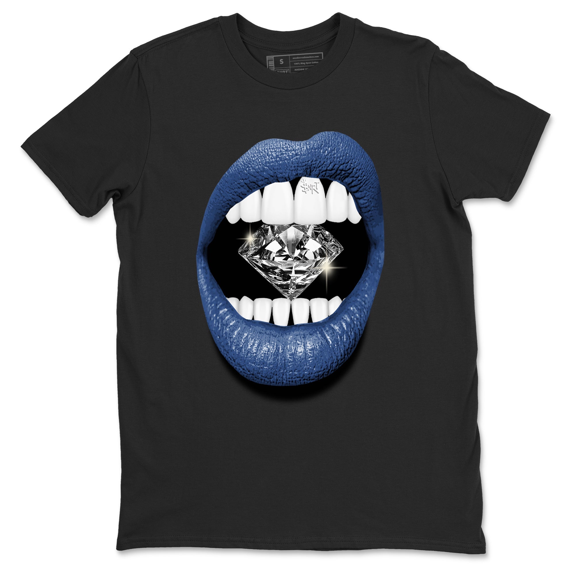 Lips Diamond snkmatch Tees - Air Jordan 3 A Ma Maniere x Diffused Blue