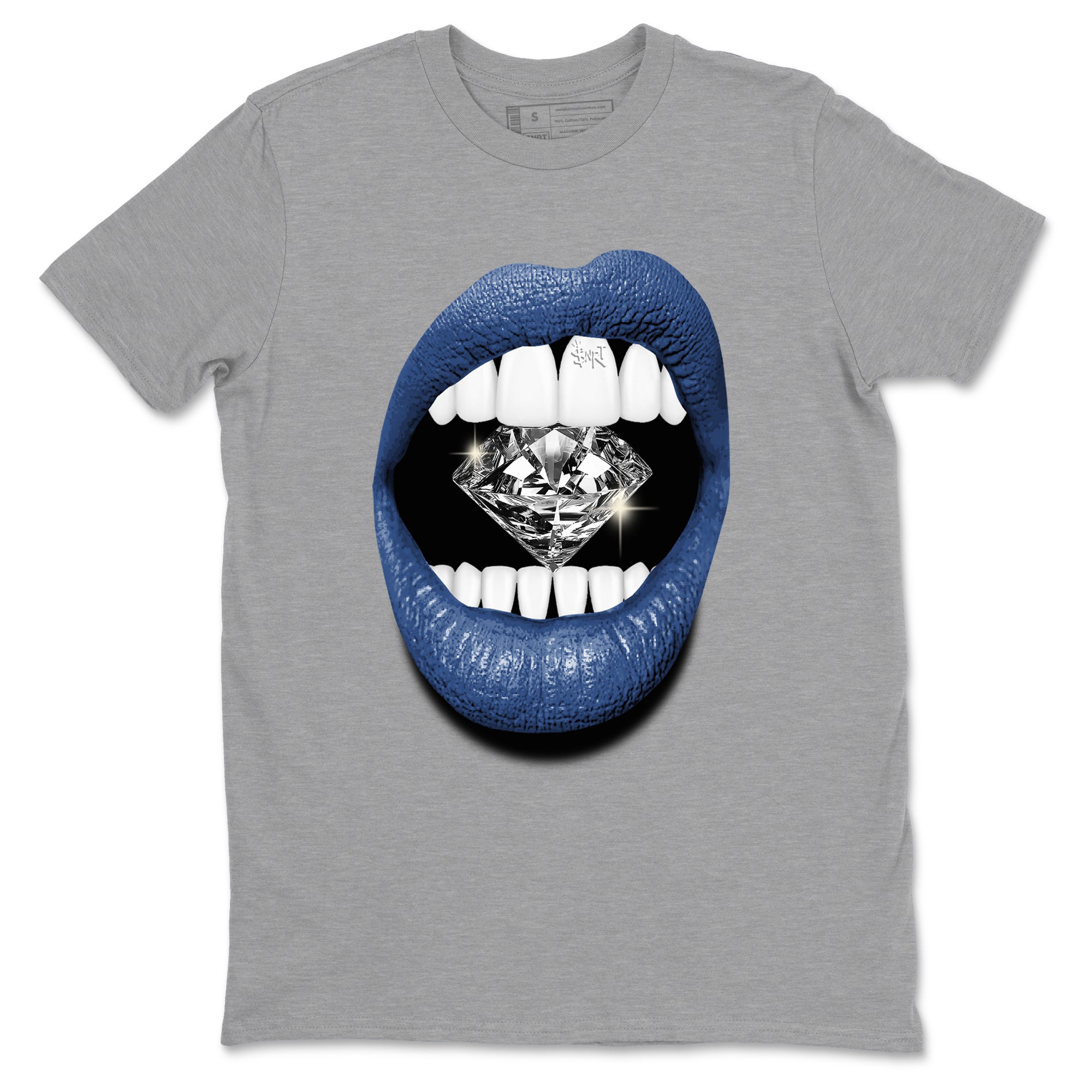 Lips Diamond snkmatch Tees - Air Jordan 3 A Ma Maniere x Diffused Blue