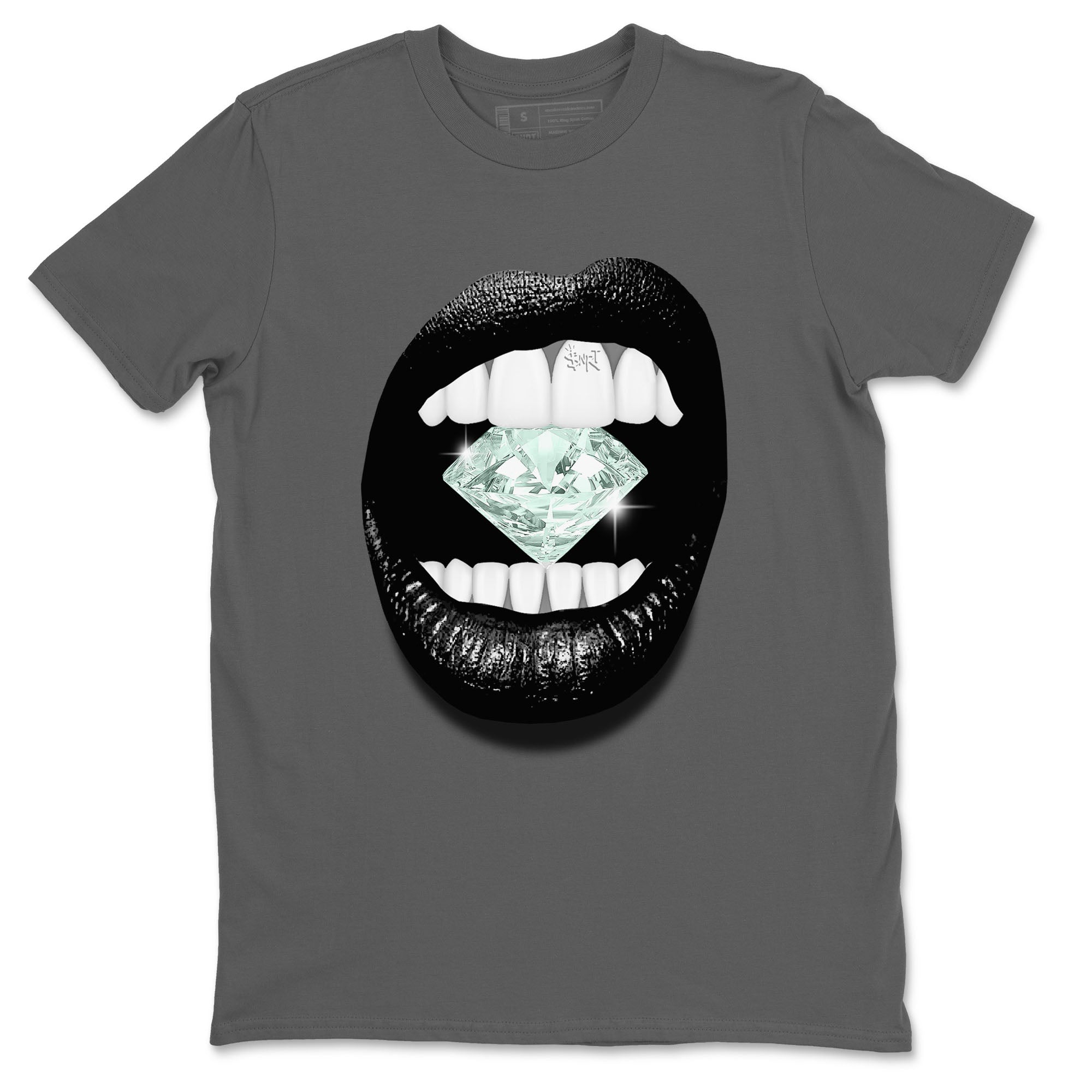 Lips Diamond snkmatch Tees - Air Jordan 3 Green Glow