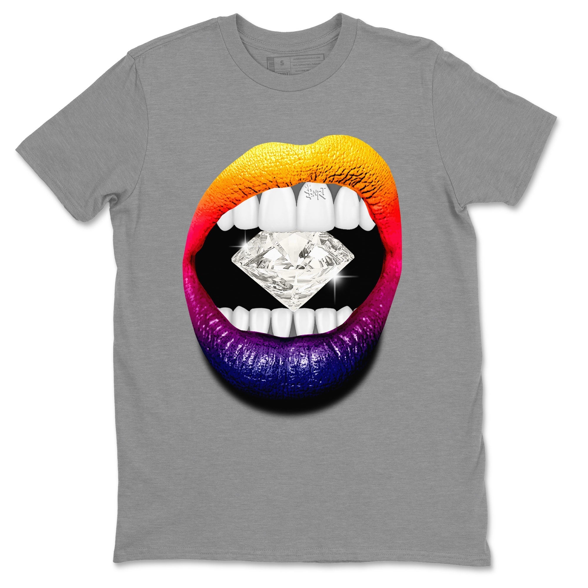 Lips Diamond snkmatch Tee - Air Jordan 3 J Balvin