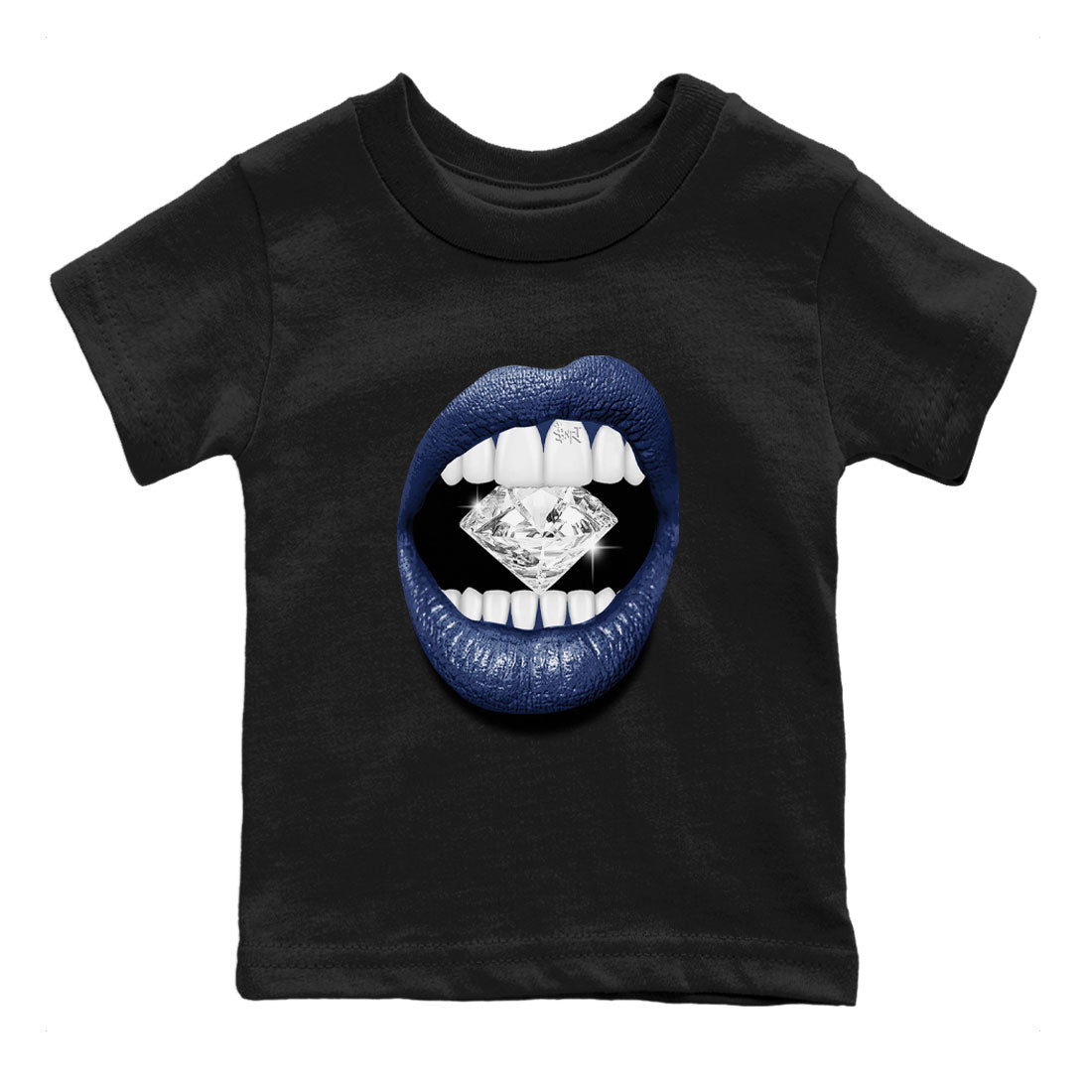 Lips Diamond snkmatch Tees Kids - Air Jordan 3 Midnight Navy 2023