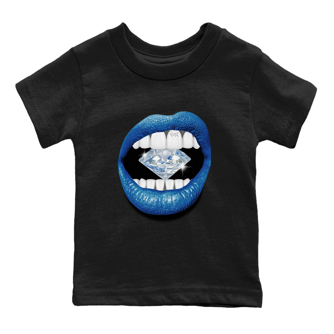 Lips Diamond Kids Tops - Air Jordan 3 Wizards