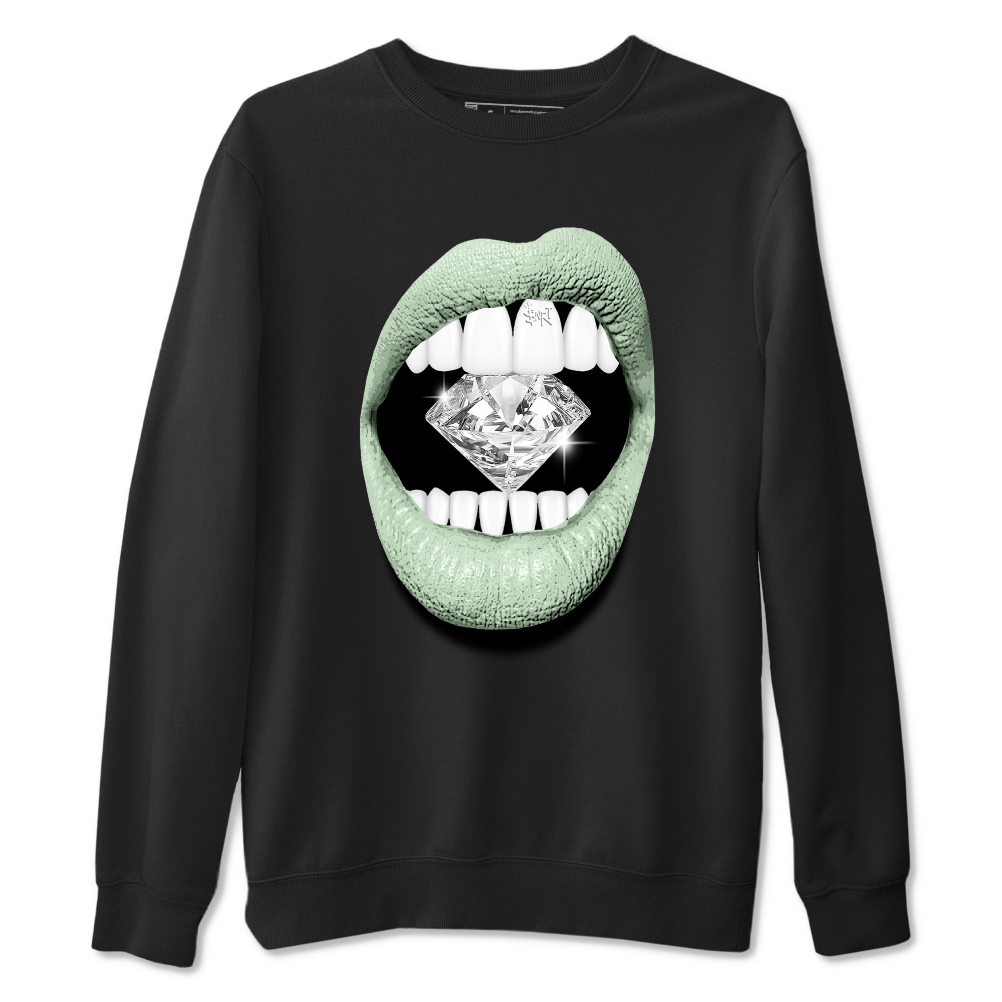 Lips Diamond snkmatch Tees - Air Jordan 4 Abundance
