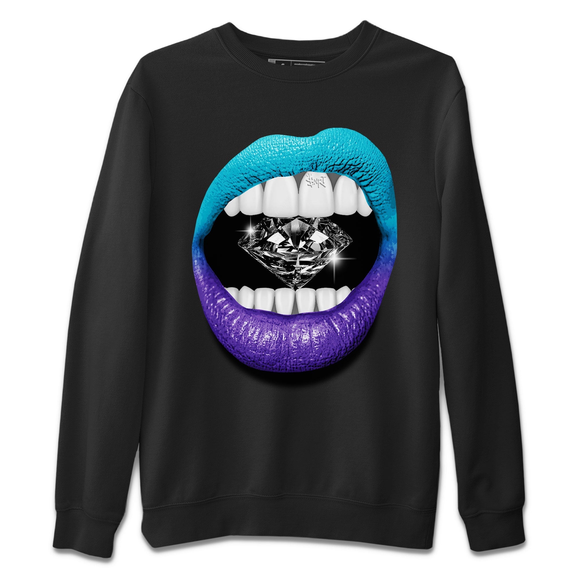 Lips Diamond Unisex Tops - Air Jordan 6 Aqua