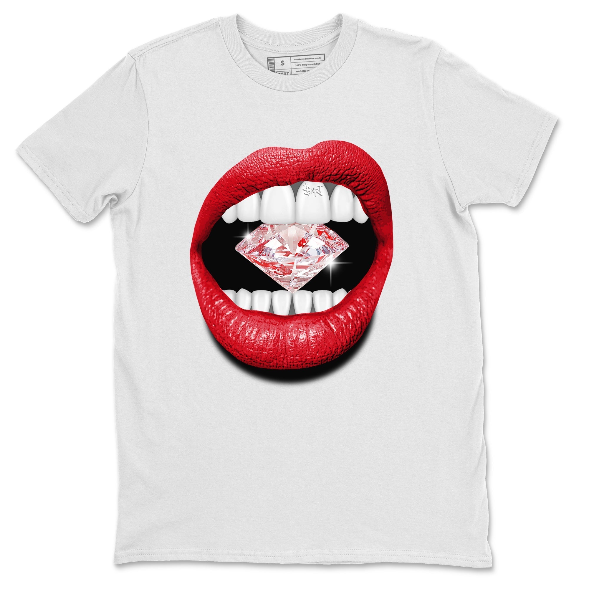Lips Diamond Unisex Tops - Air Jordan 6 Toro Bravo