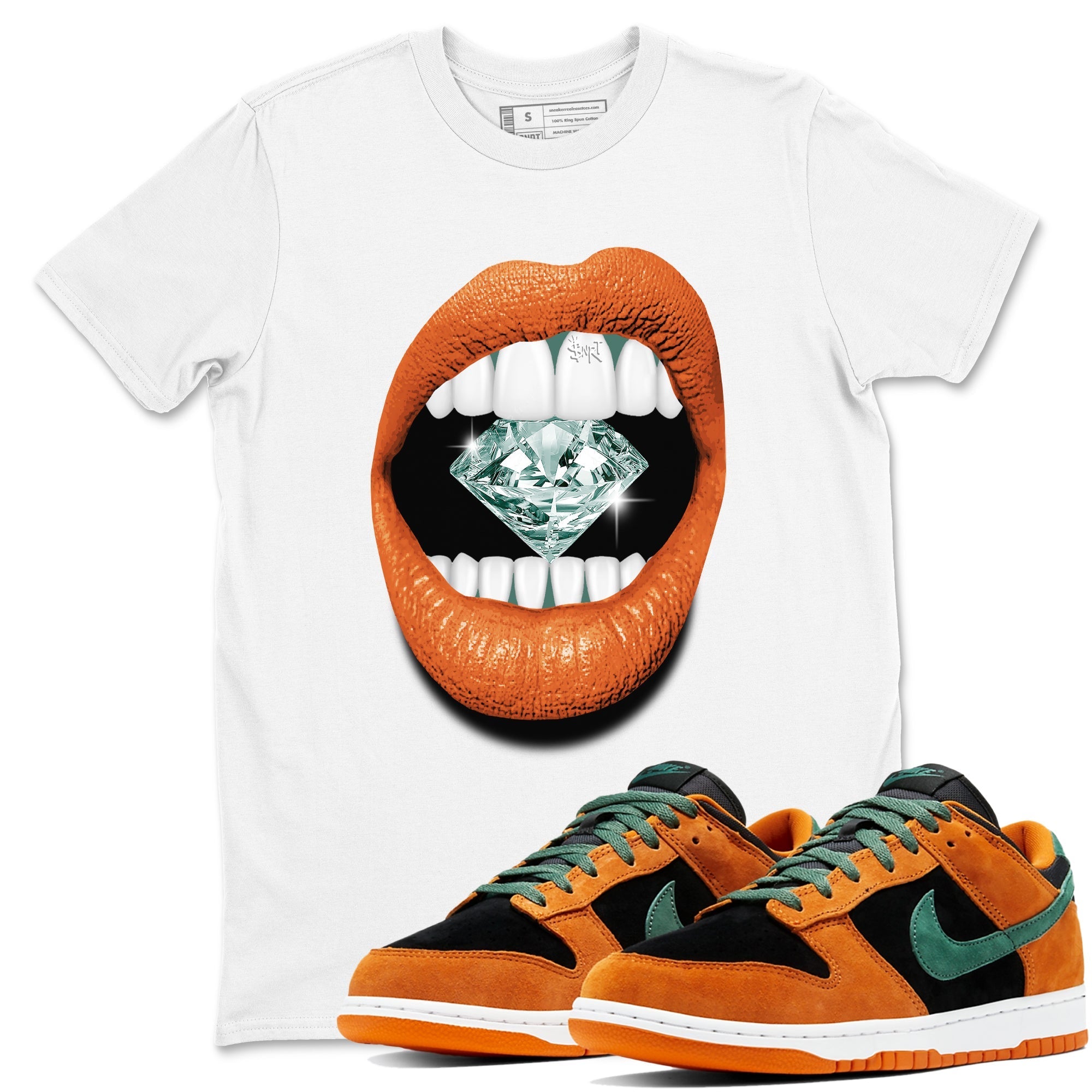 Lips Diamond snkmatch Tees - Dunk Ceramic