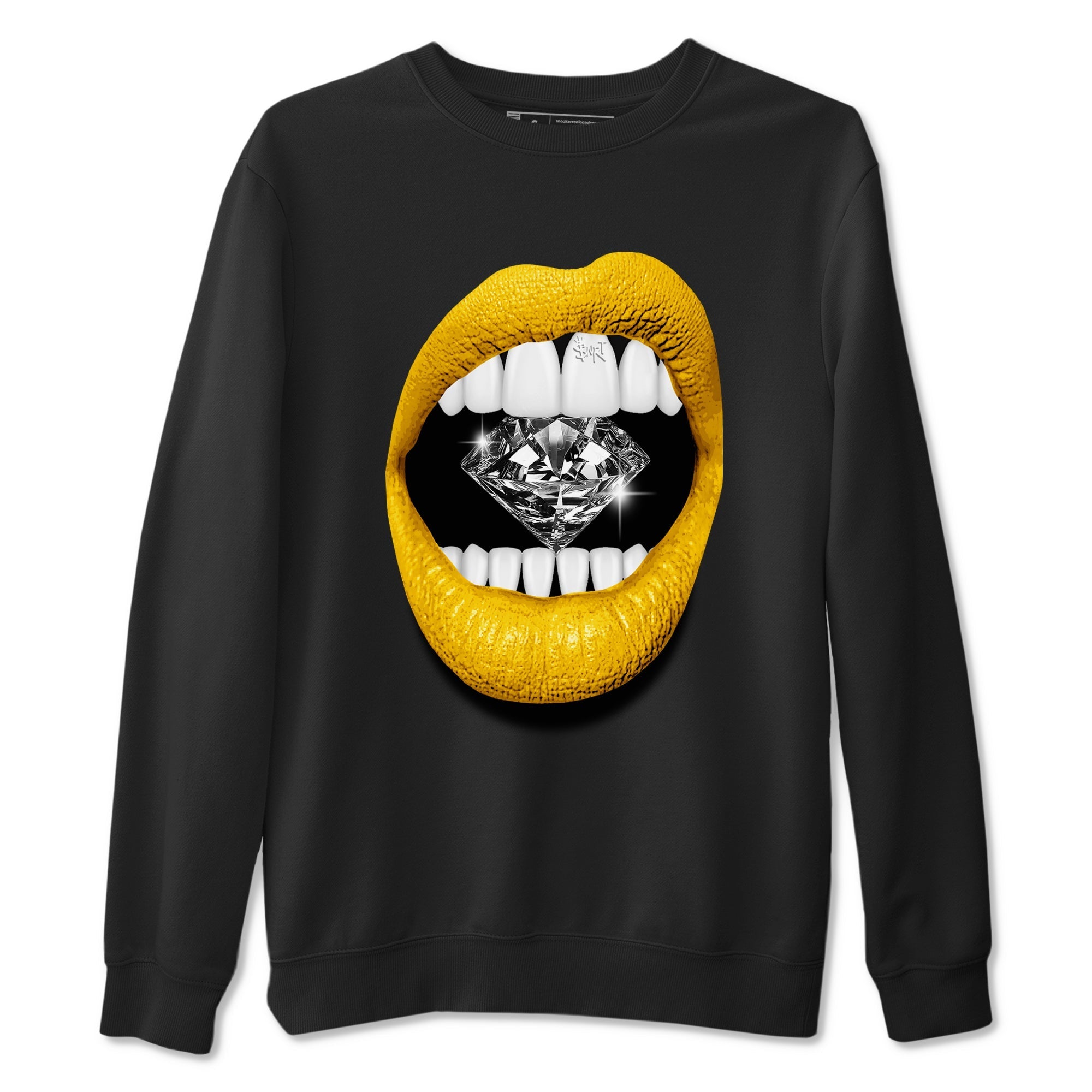 Lips Diamond snkmatch Tees - Dunk High Pollen