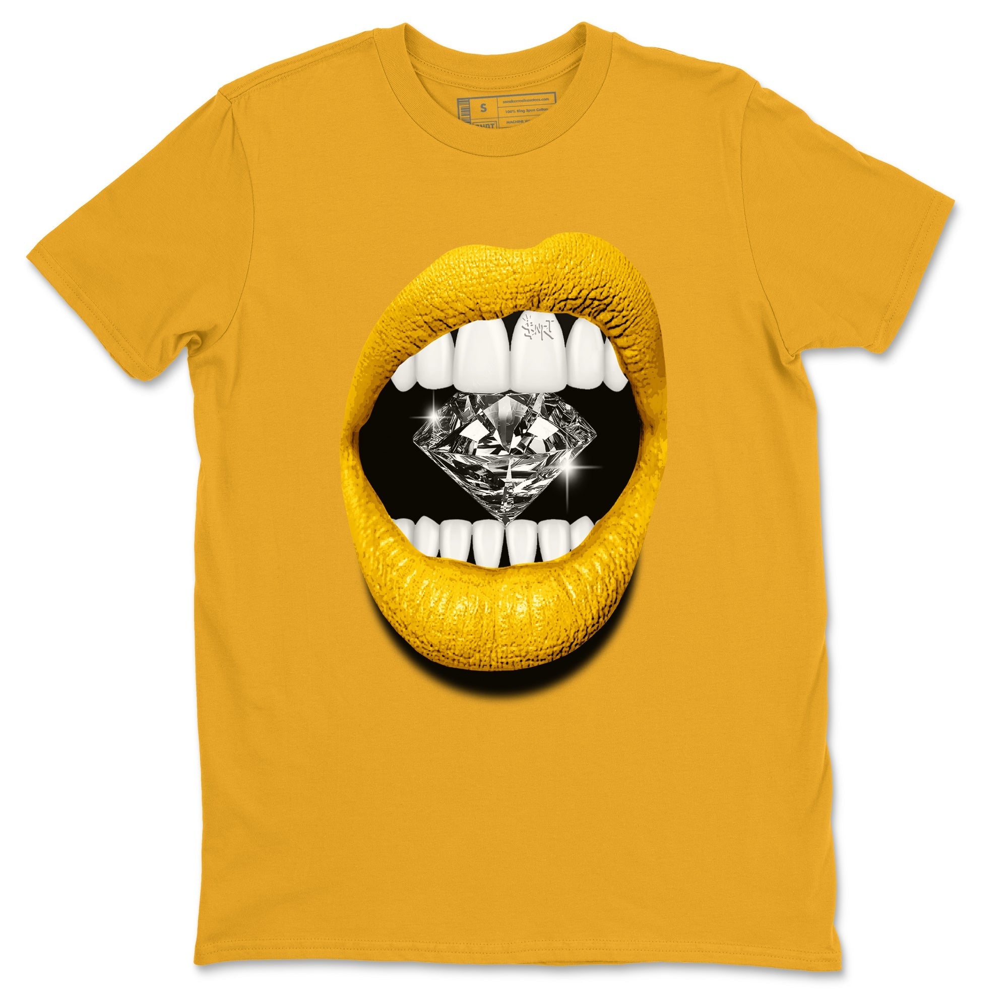 Lips Diamond snkmatch Tees - Dunk High Pollen