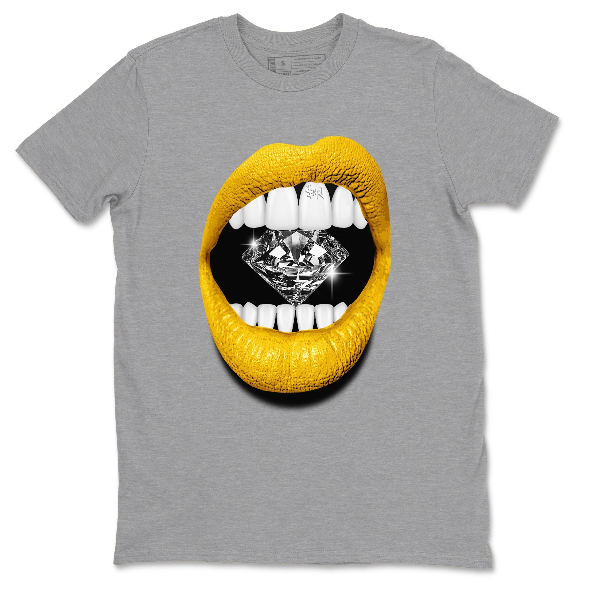 Lips Diamond snkmatch Tees - Dunk High Pollen