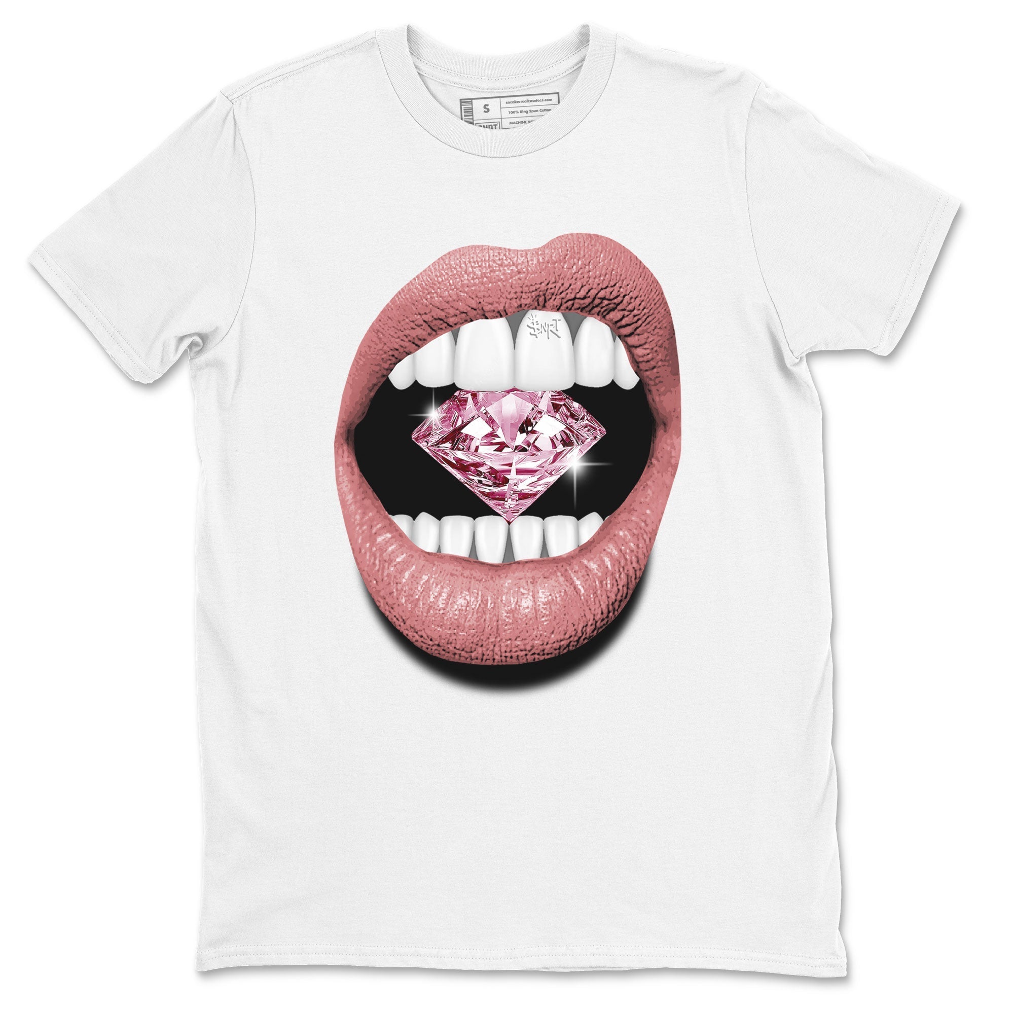 Lips Diamond snkmatch Tee - Dunk Valentines Day 2024