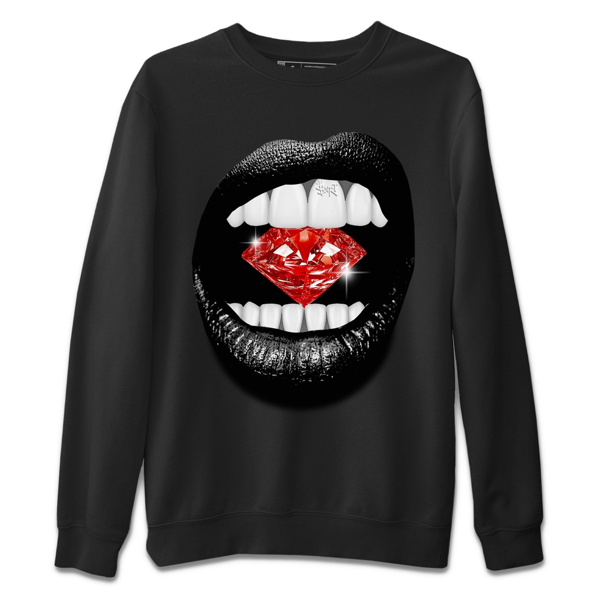 Lips Diamond snkmatch Tee - Yeezy 350 Bred
