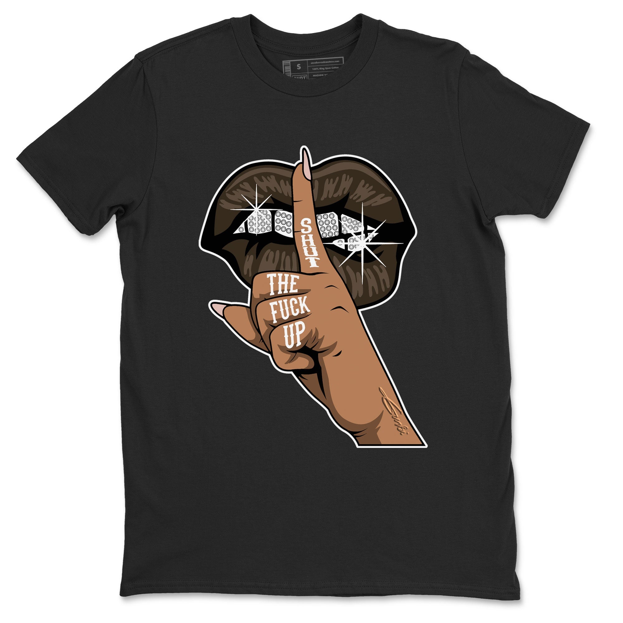 Lips Hand snkmatch Tee - Air Jordan 11 Neapolitan