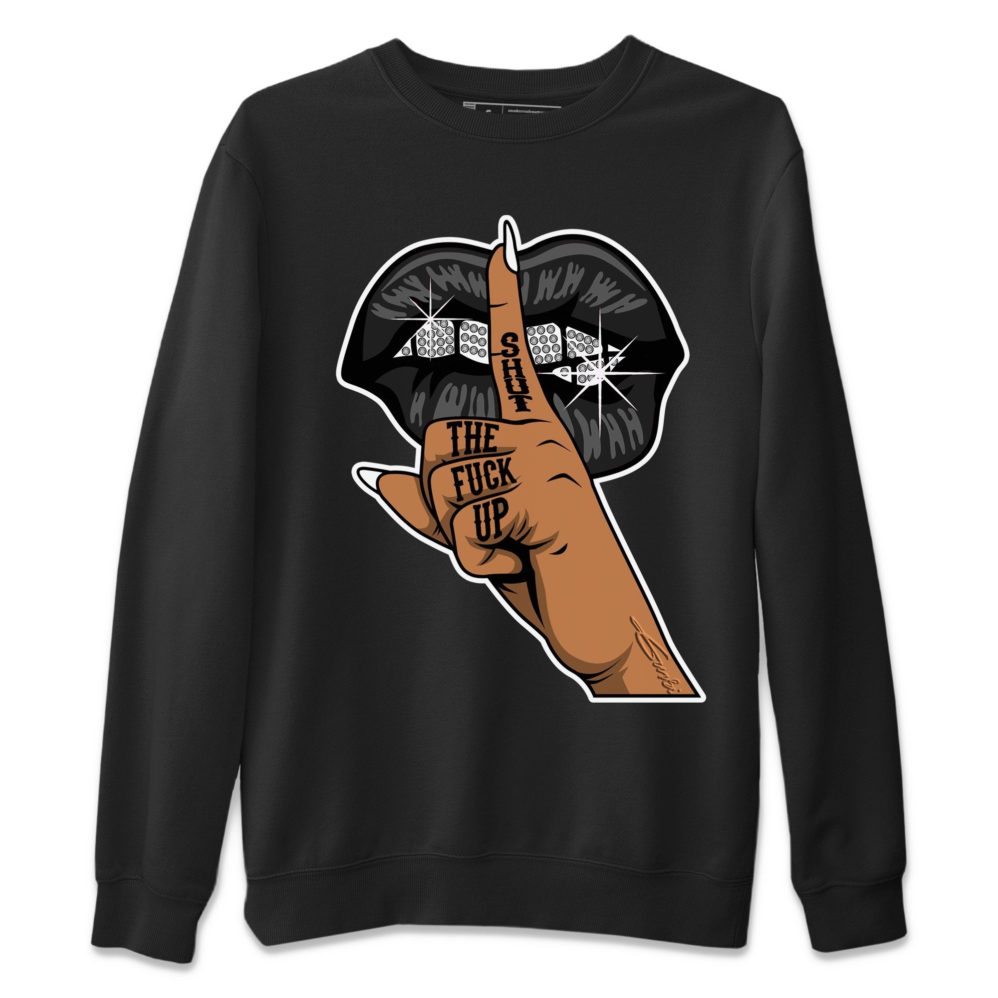Lips Hand Unisex Tops - Air Jordan 12 Royalty
