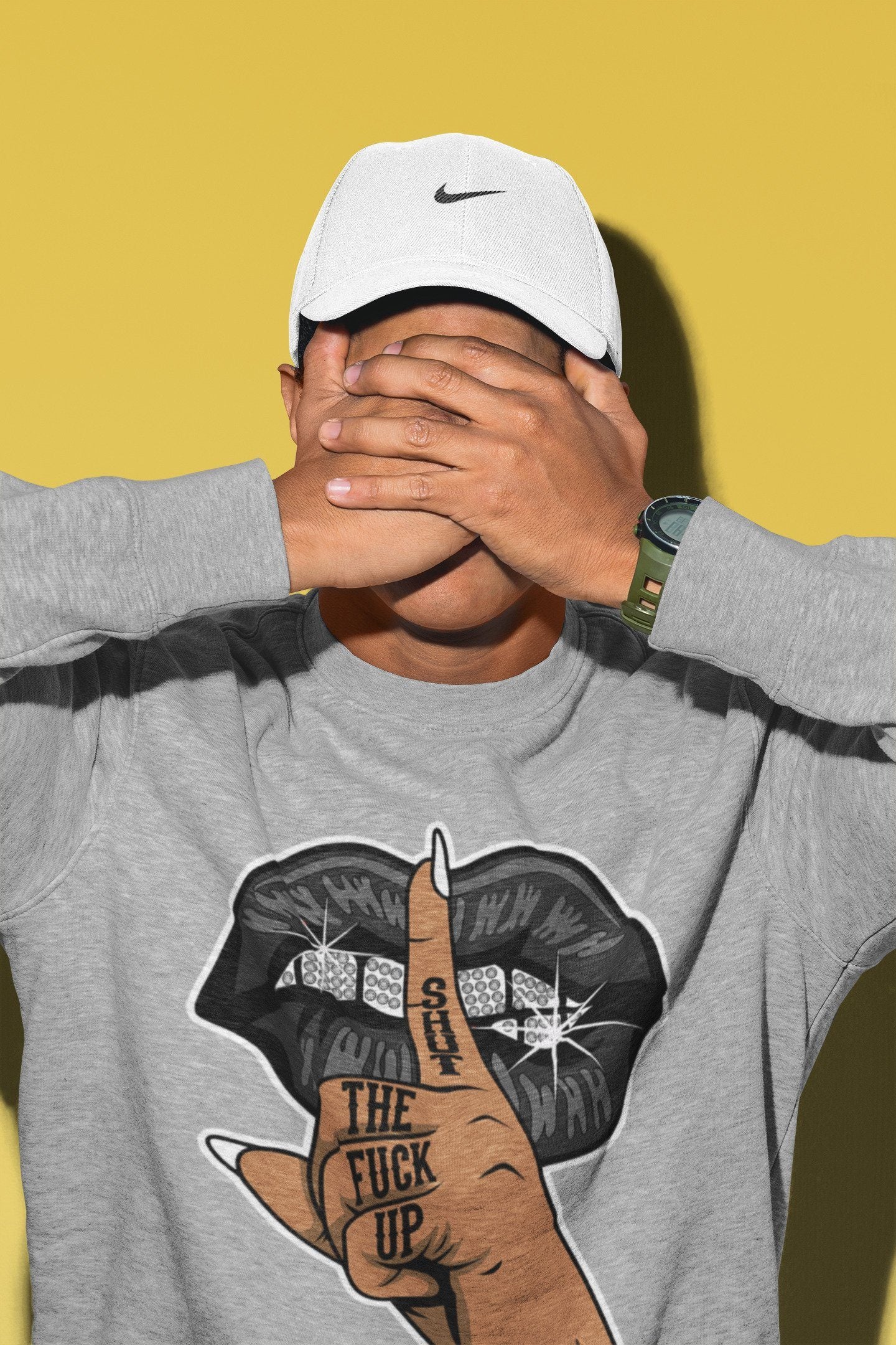 Lips Hand Unisex Tops - Air Jordan 12 Royalty