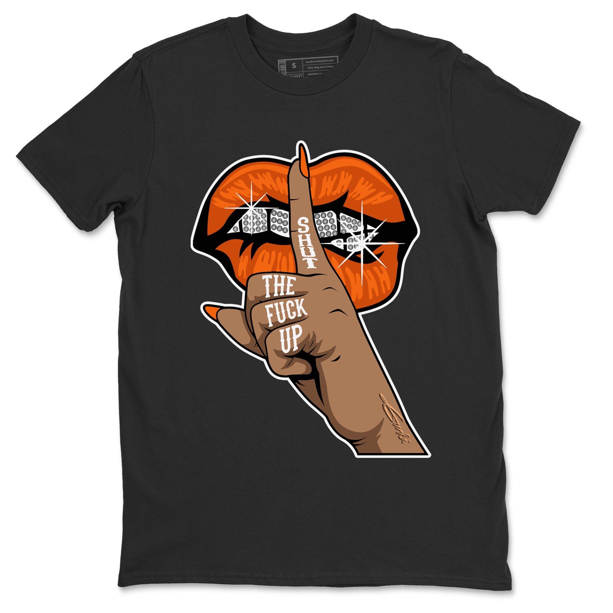 Lips Hand Unisex Tops - Air Jordan 1 Starfish