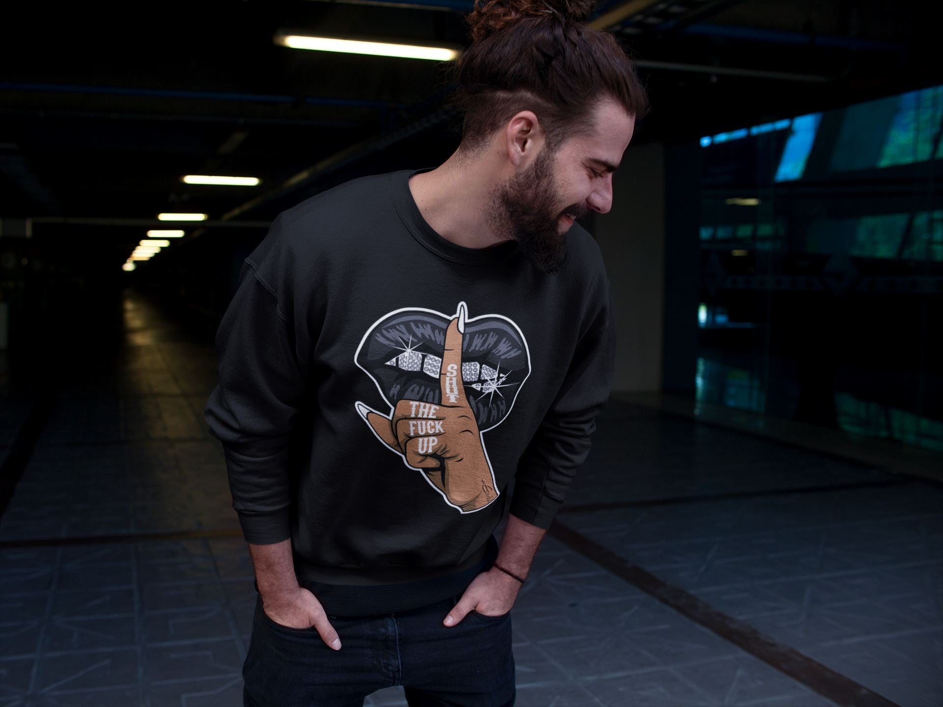 Lips Hand Unisex Tops - Air Jordan 11 72-10