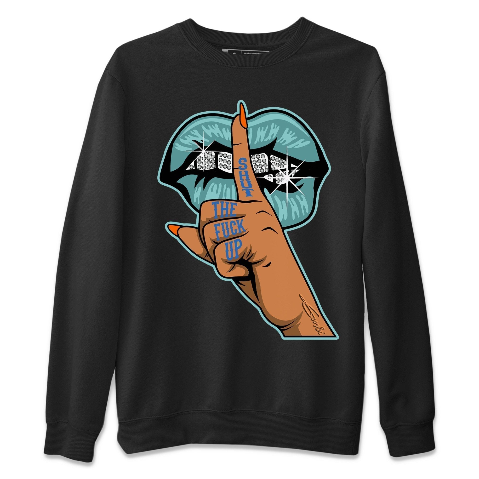 Lips Hand Unisex Tops - Yeezy 700 Faded Azure