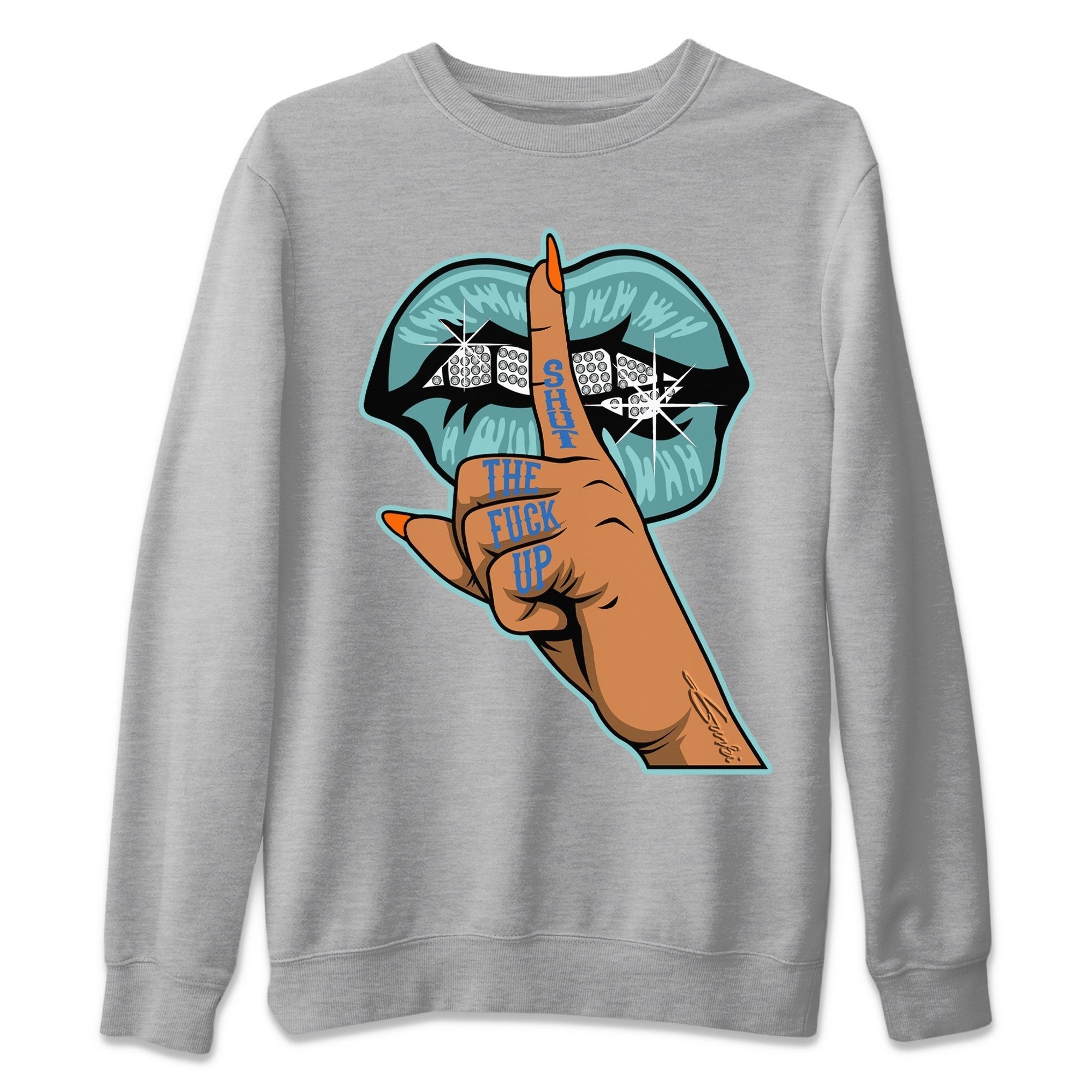 Lips Hand Unisex Tops - Yeezy 700 Faded Azure