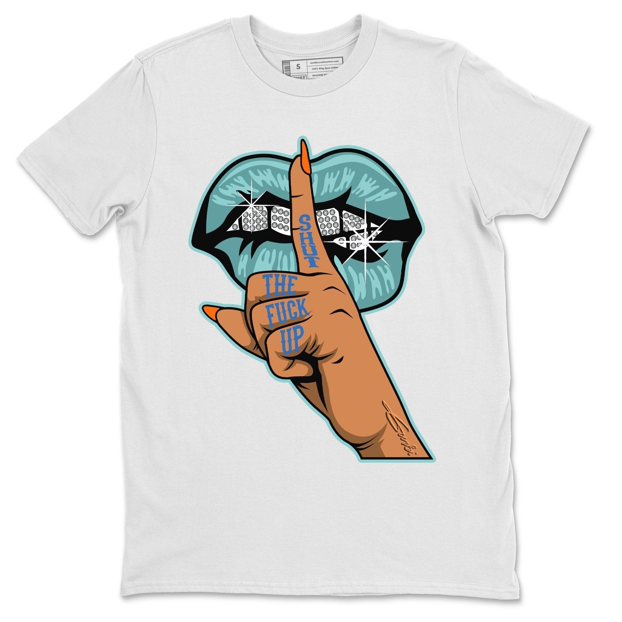 Lips Hand Unisex Tops - Yeezy 700 Faded Azure
