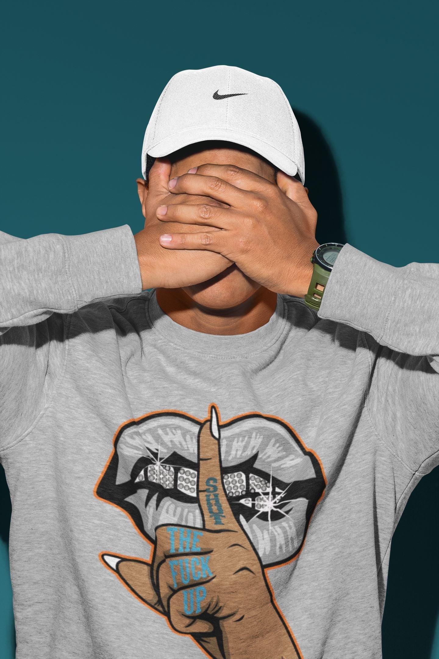 Lips Hand Unisex Tops - Yeezy 700 Wave Runner