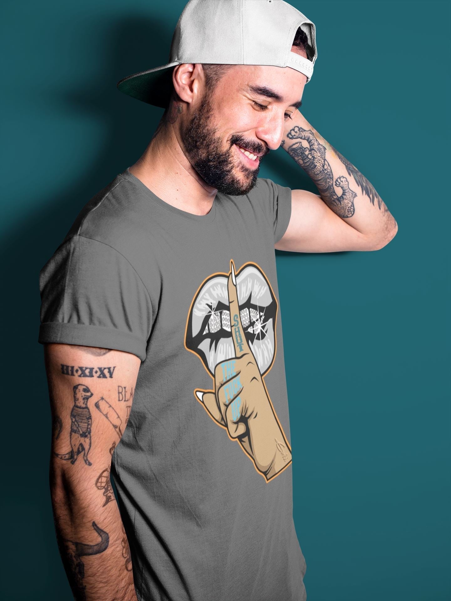 Lips Hand Unisex Tops - Yeezy 700 Wave Runner