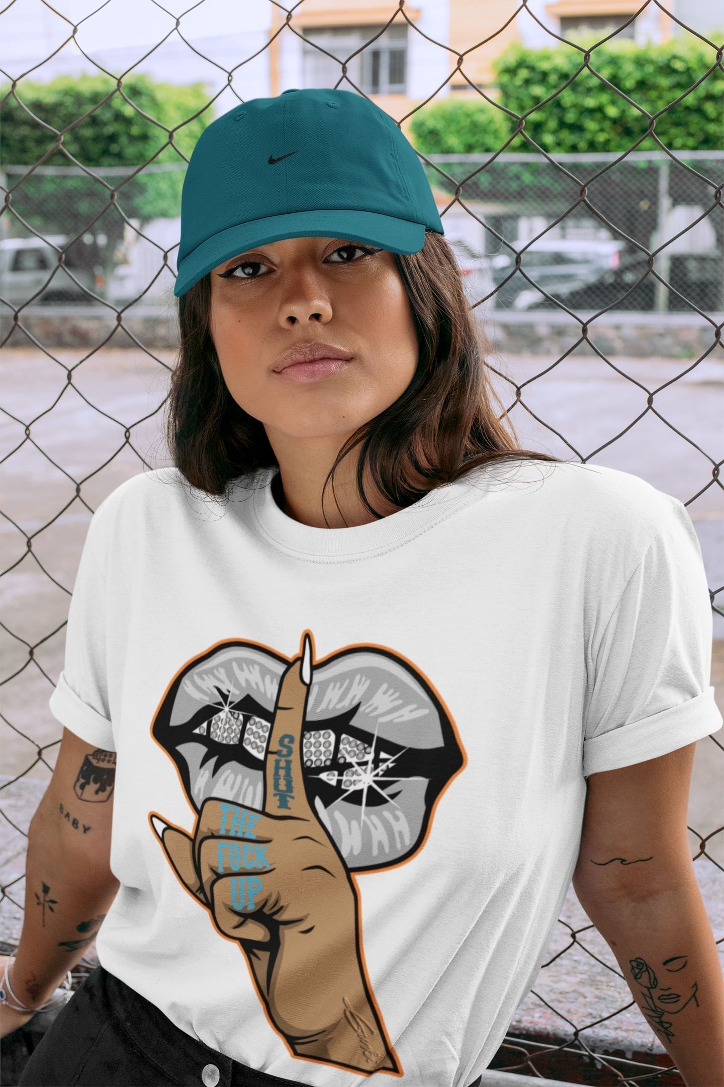 Lips Hand Unisex Tops - Yeezy 700 Wave Runner