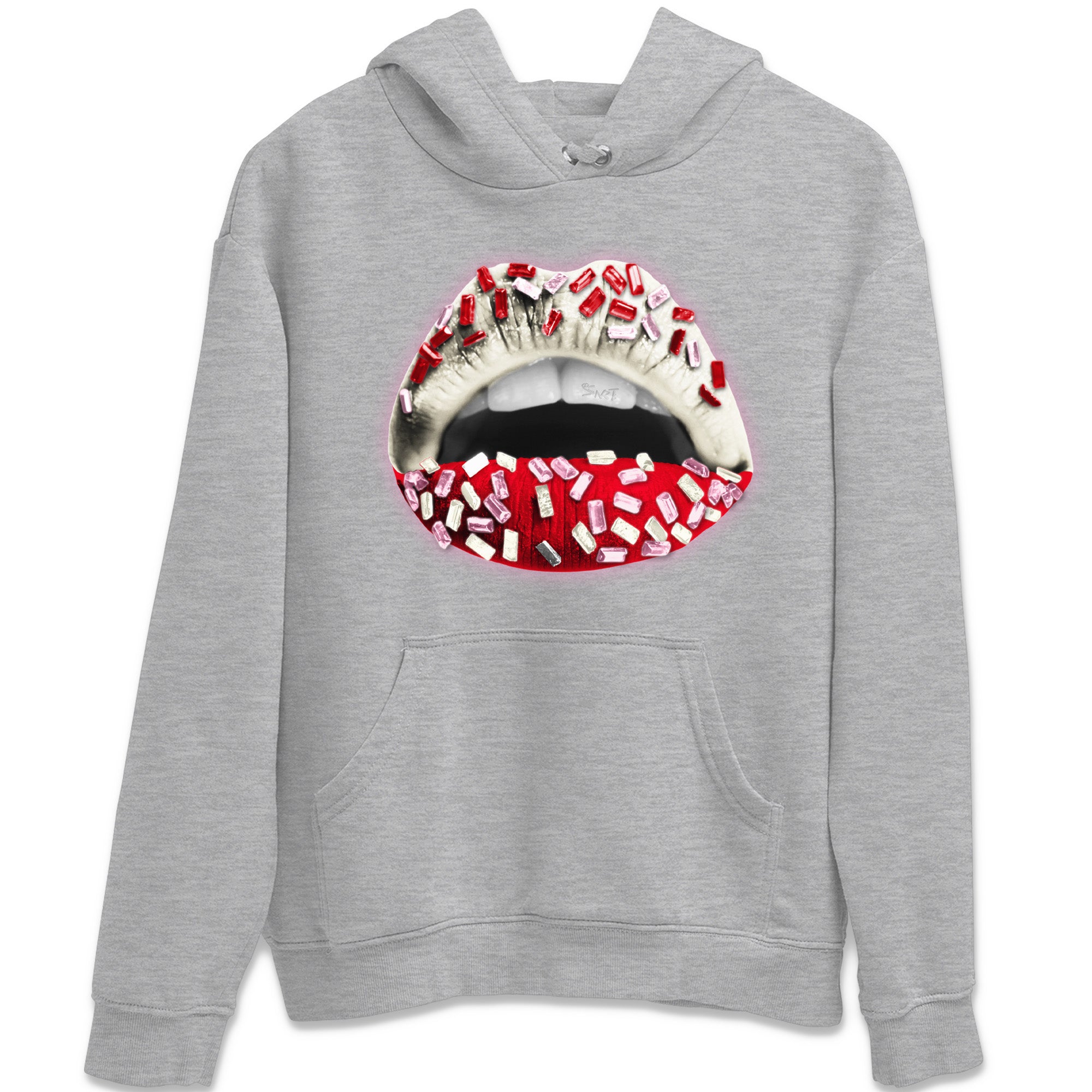 Lips Jewel Unisex Tops - Air Force 1 Valentines Day
