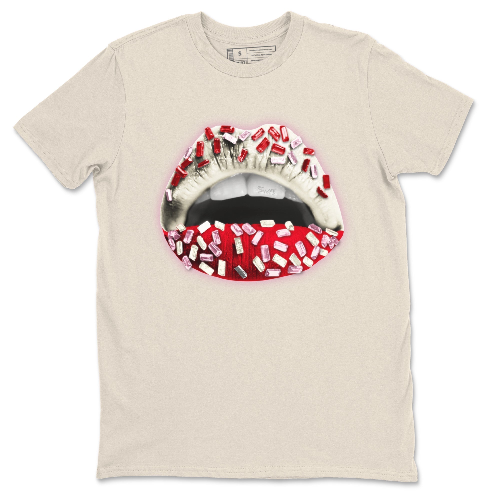 Lips Jewel Unisex Tops - Air Force 1 Valentines Day