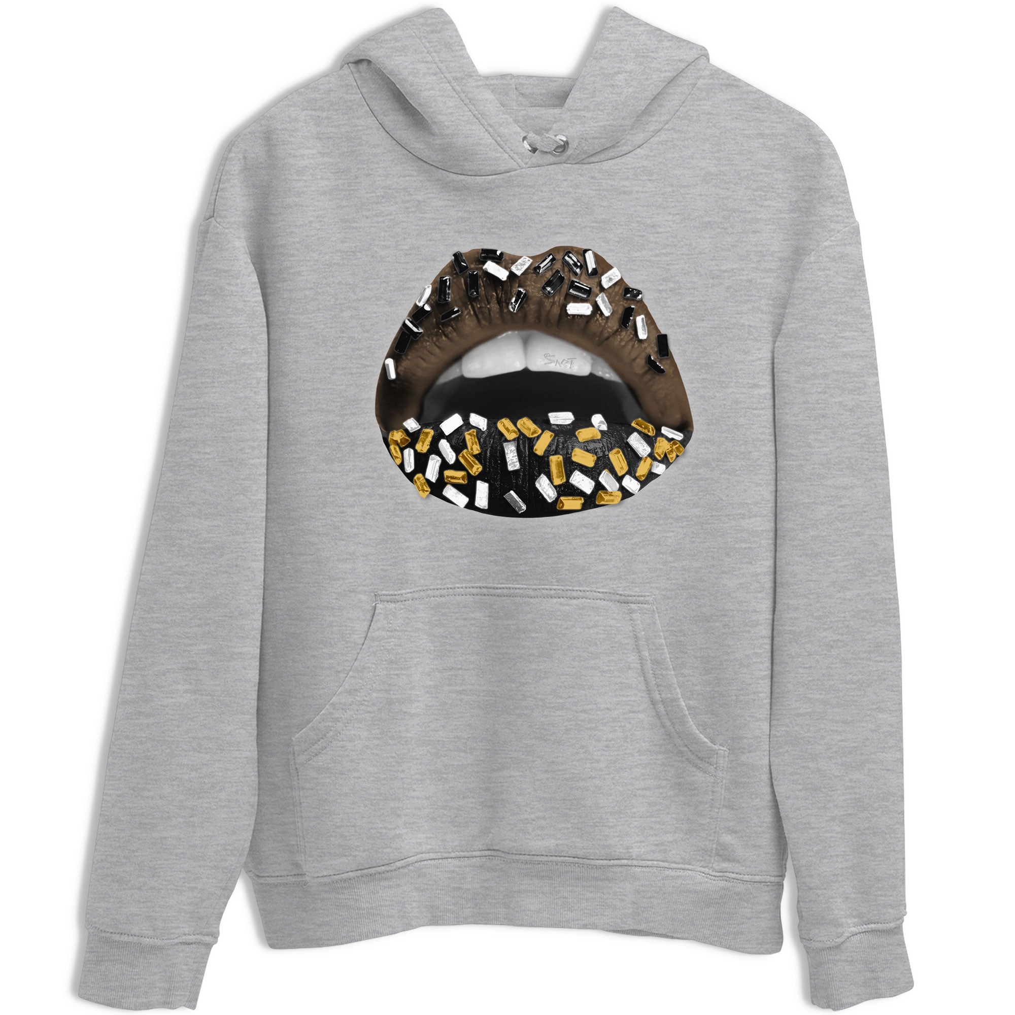 Lips Jewel snkmatch Tee - Air Jordan 1 Palomino