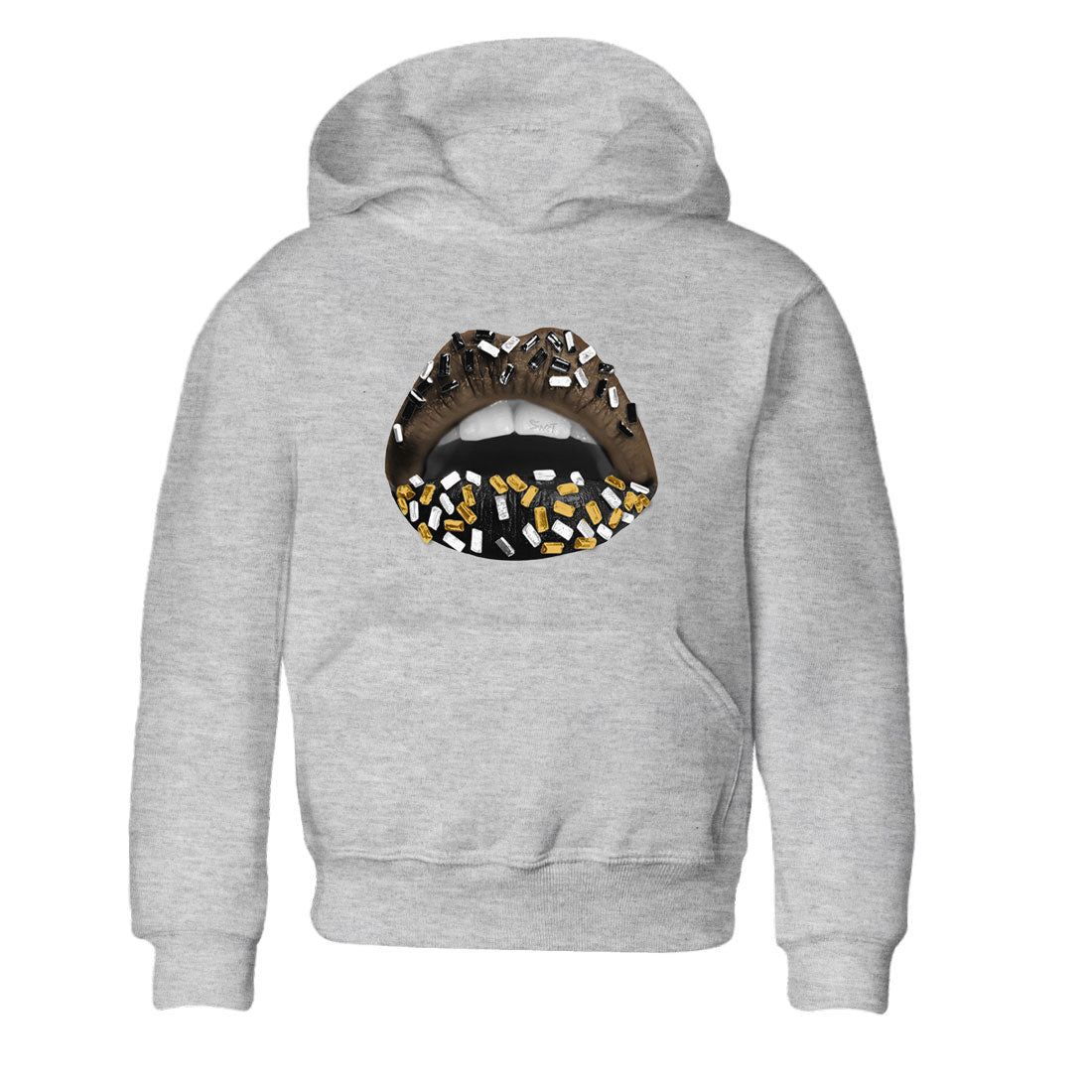 Lips Jewel snkmatch Tee Kids - Air Jordan 1 Palomino