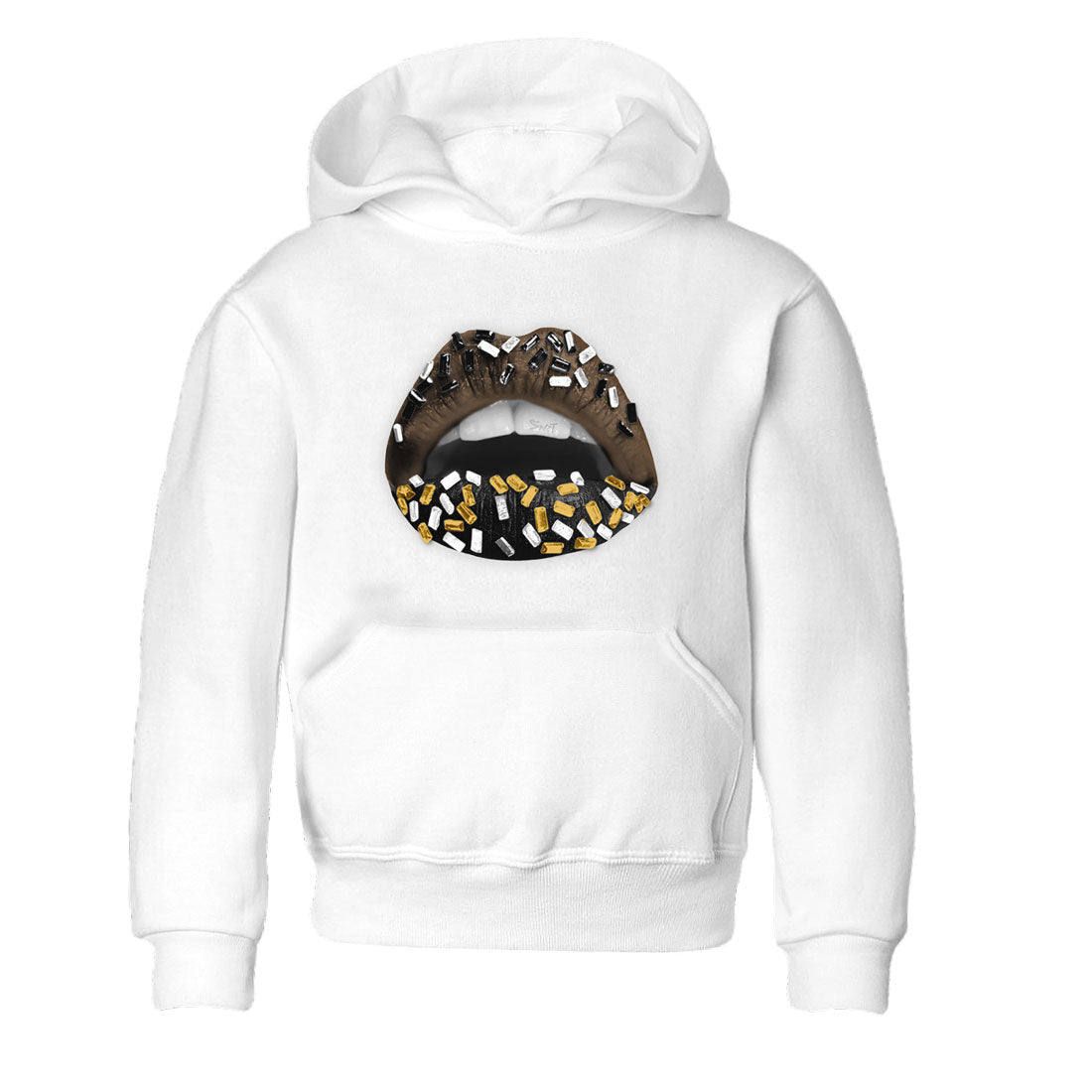 Lips Jewel snkmatch Tee Kids - Air Jordan 1 Palomino