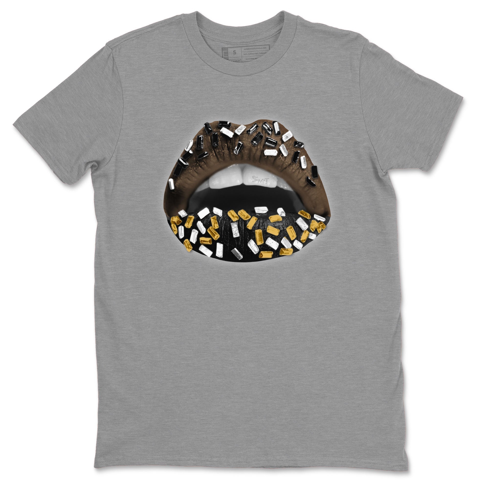 Lips Jewel snkmatch Tee - Air Jordan 1 Palomino
