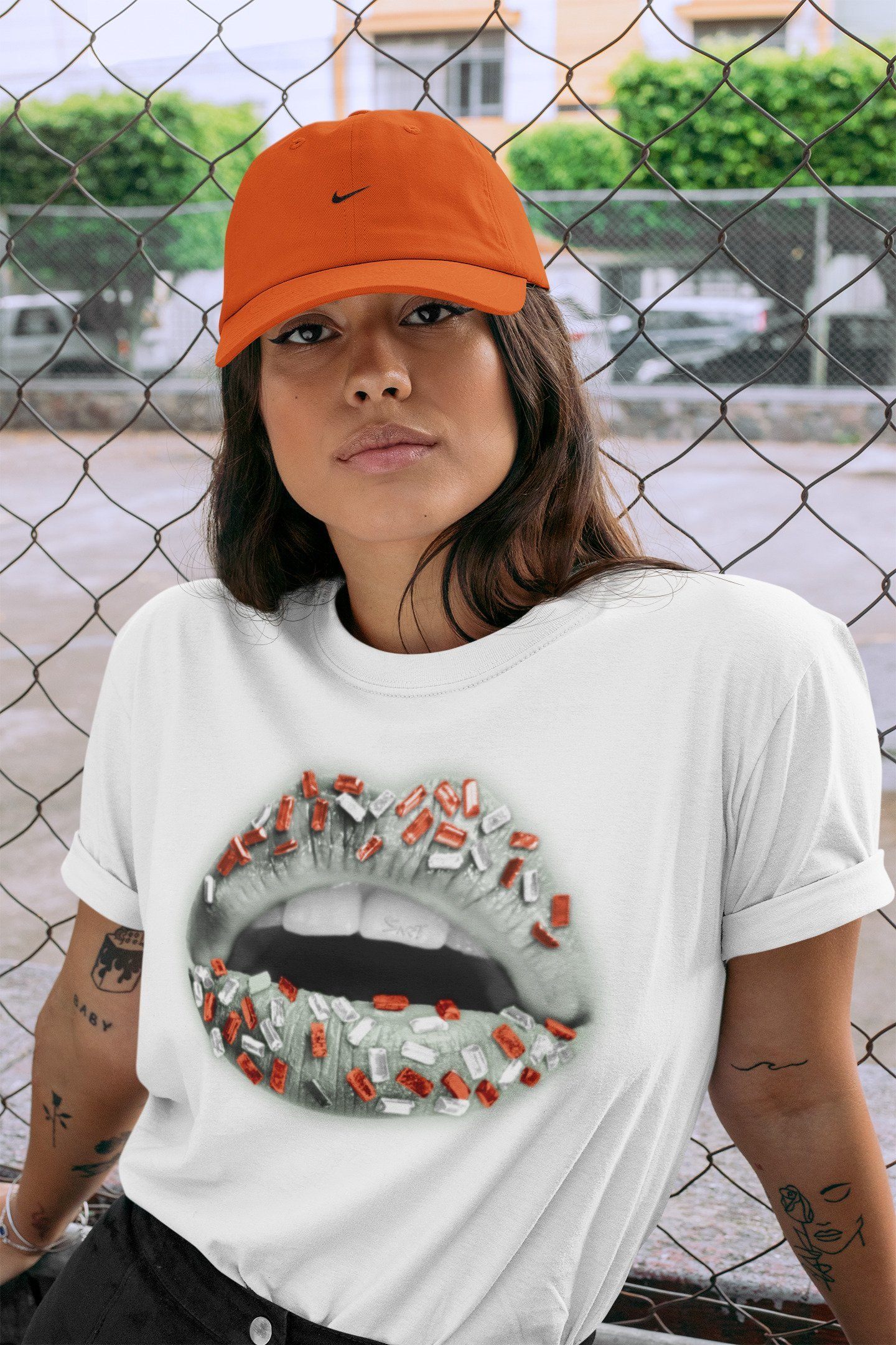 Lips Jewel Unisex Tops - Air Jordan 1 Seafoam