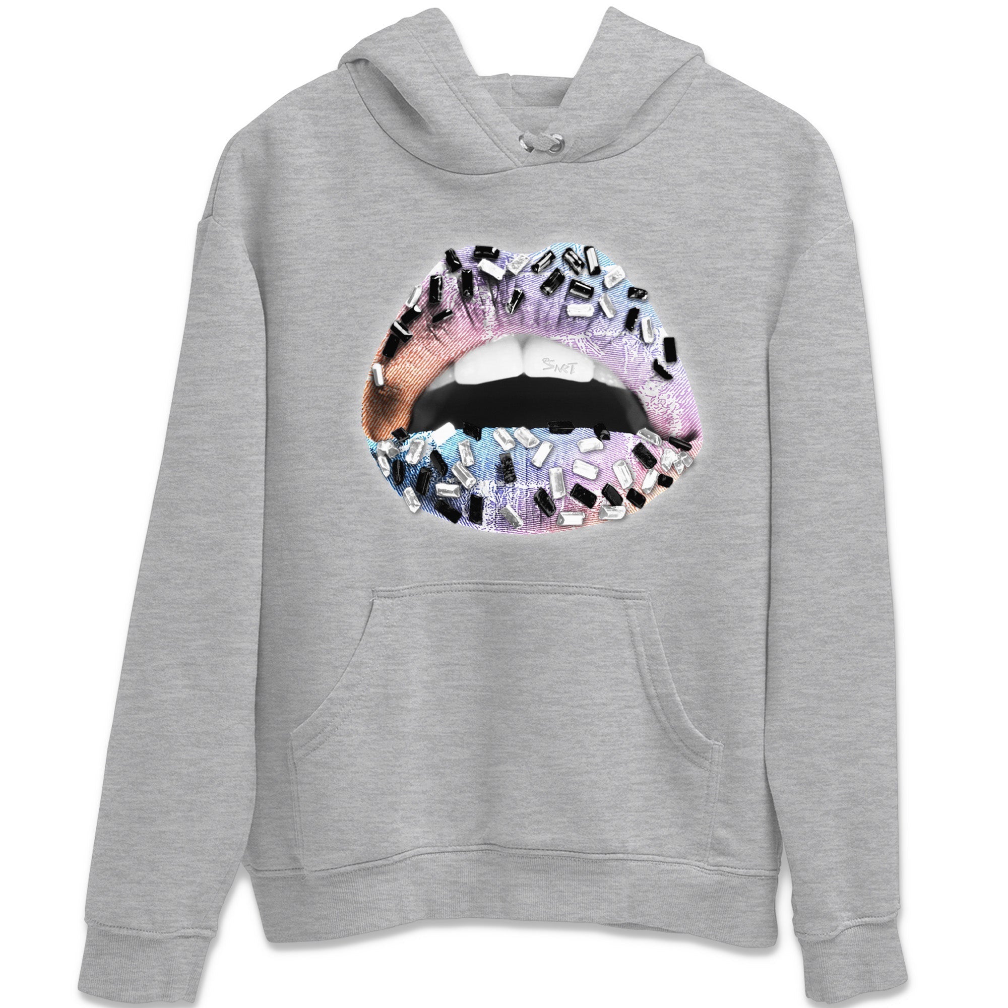 Lips Jewel Unisex Tops - Air Jordan 1 Skyline