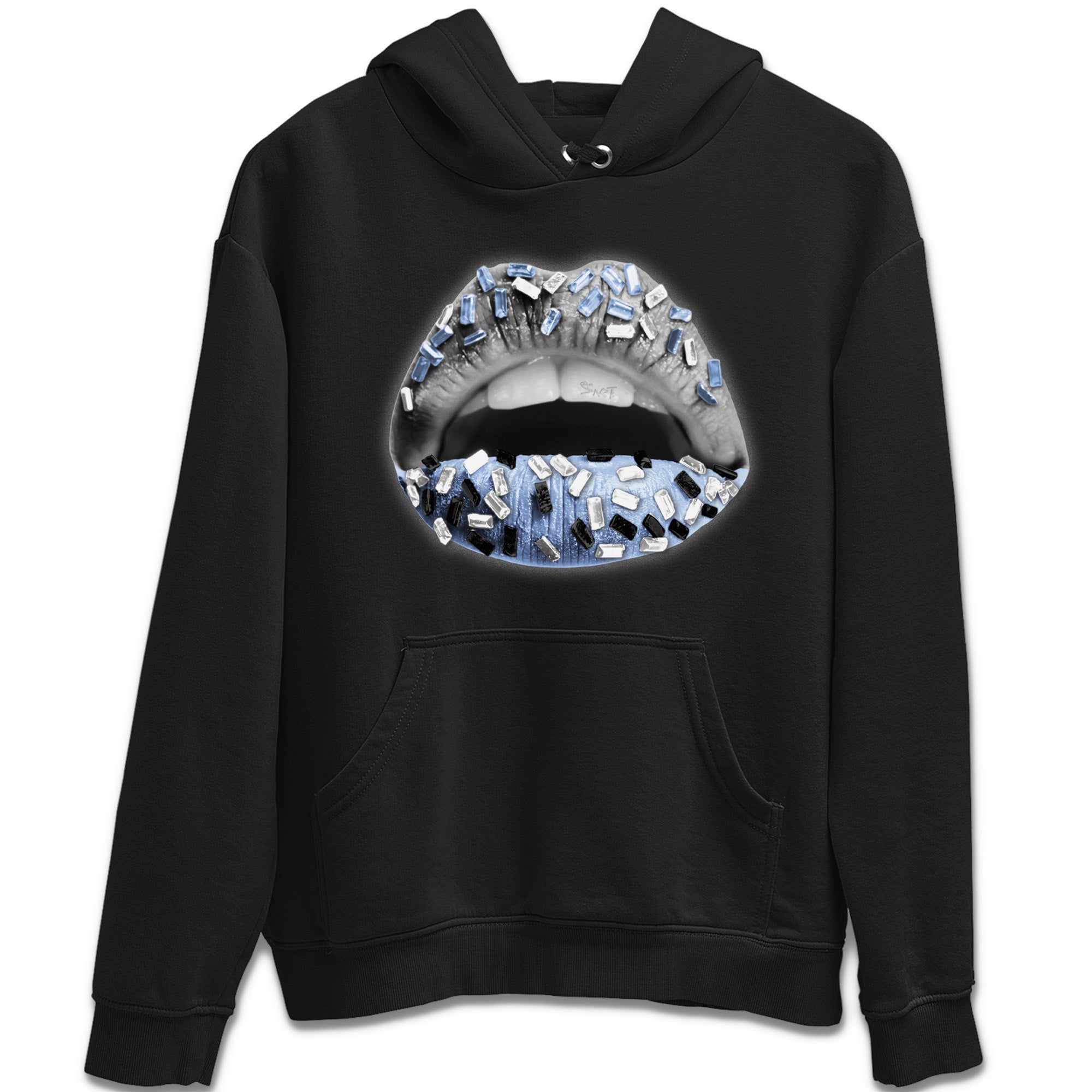 Lips Jewel Unisex Tops - Air Jordan 11 White Cement