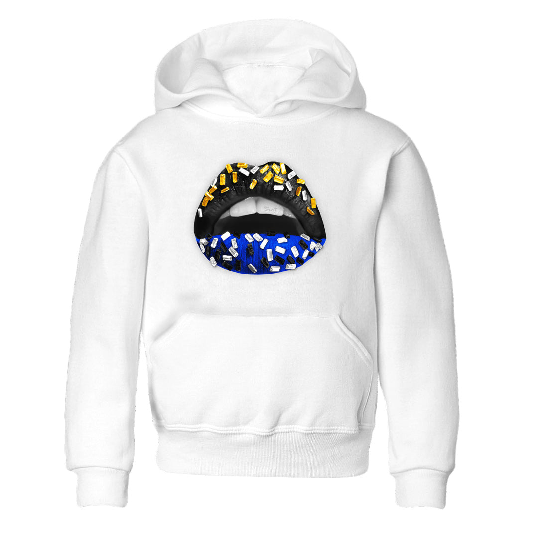 Lips Jewel Kids Tops - Air Jordan 14 Laney