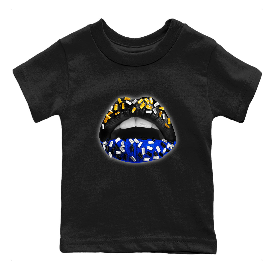 Lips Jewel Kids Tops - Air Jordan 14 Laney
