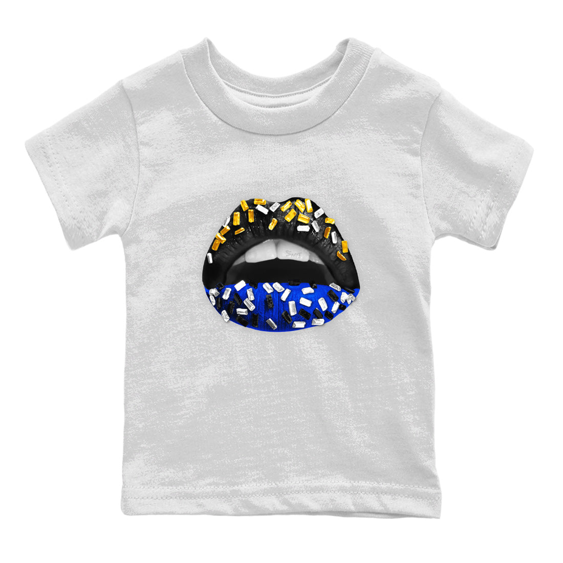 Lips Jewel Kids Tops - Air Jordan 14 Laney