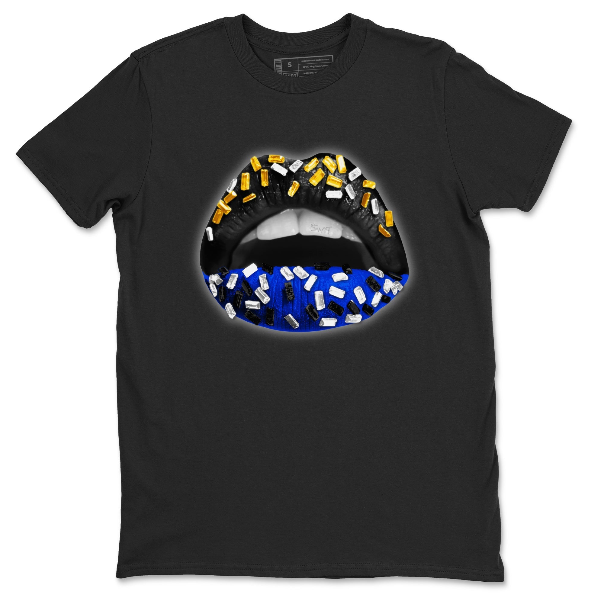 Lips Jewel Unisex Tops - Air Jordan 14 Laney
