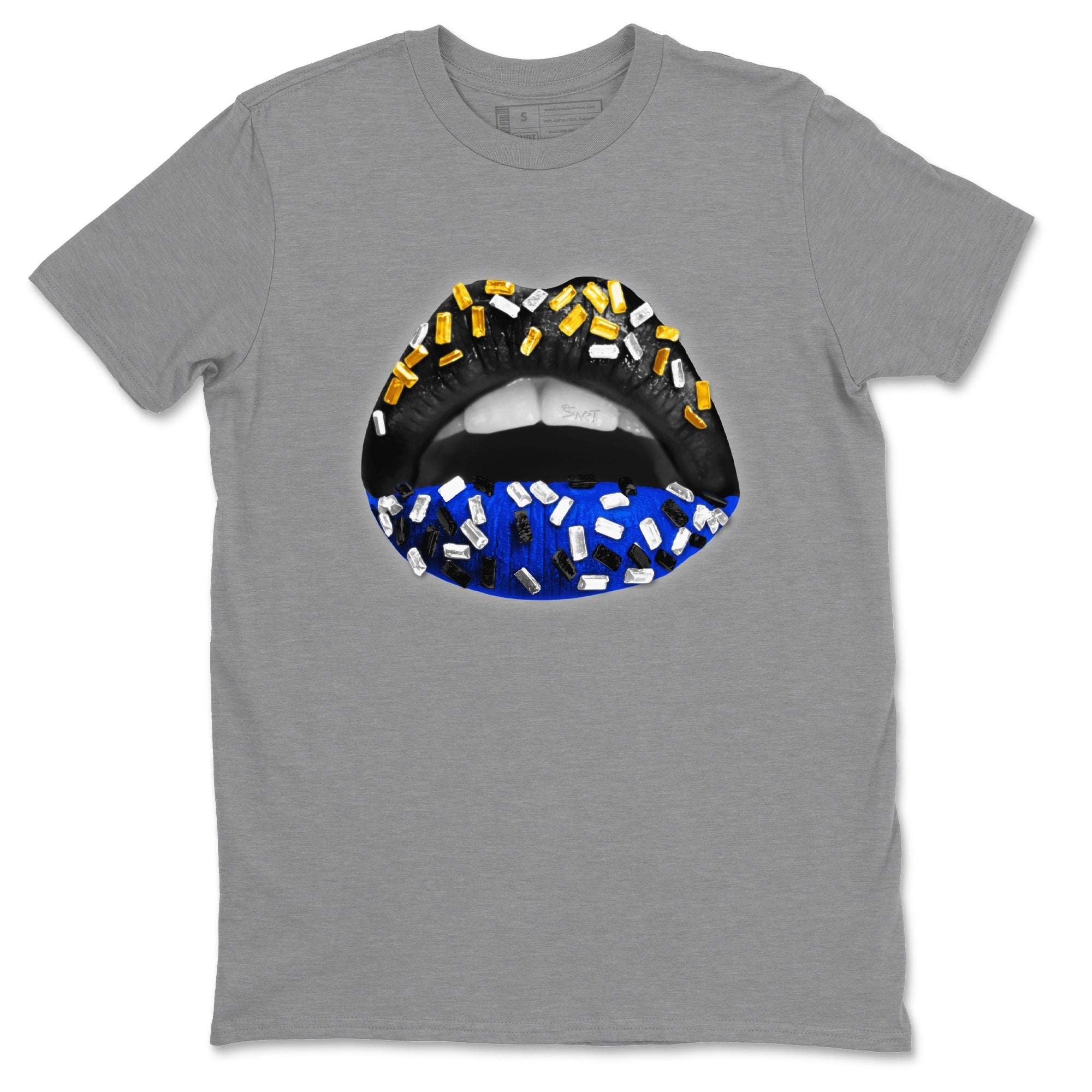 Lips Jewel Unisex Tops - Air Jordan 14 Laney