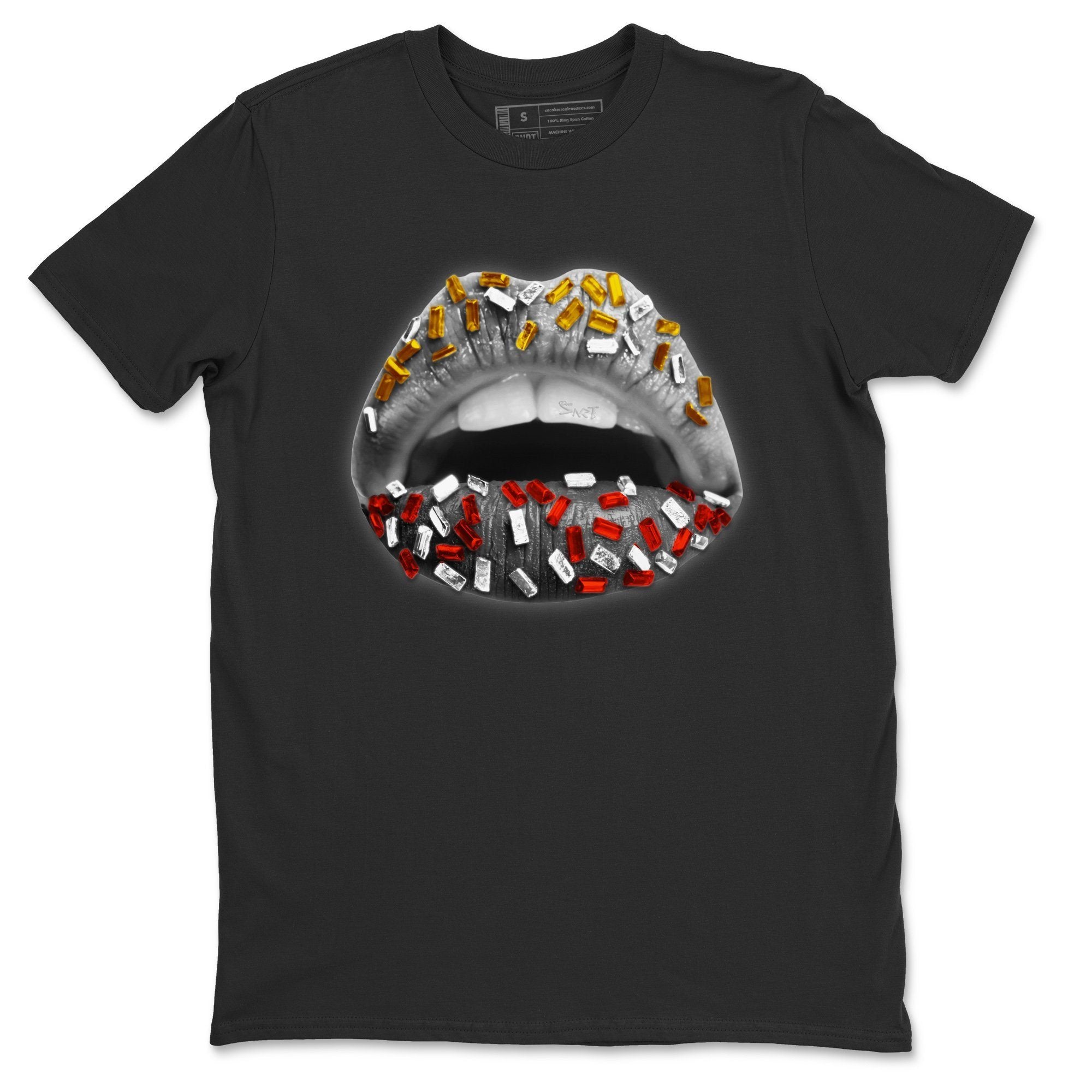 Lips Jewel Unisex Tops - Air Jordan 3 Cool Grey