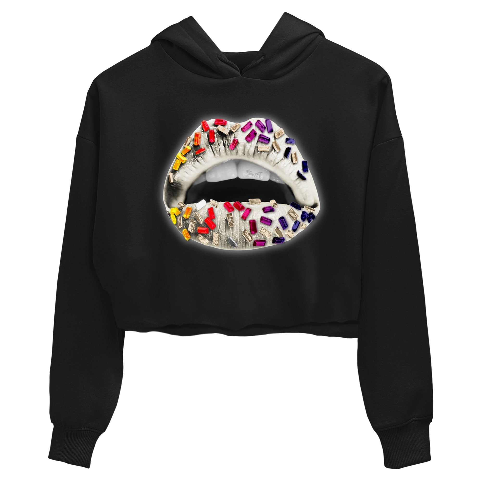 Lips Jewel snkmatch Women's Top - Air Jordan 3 J Balvin