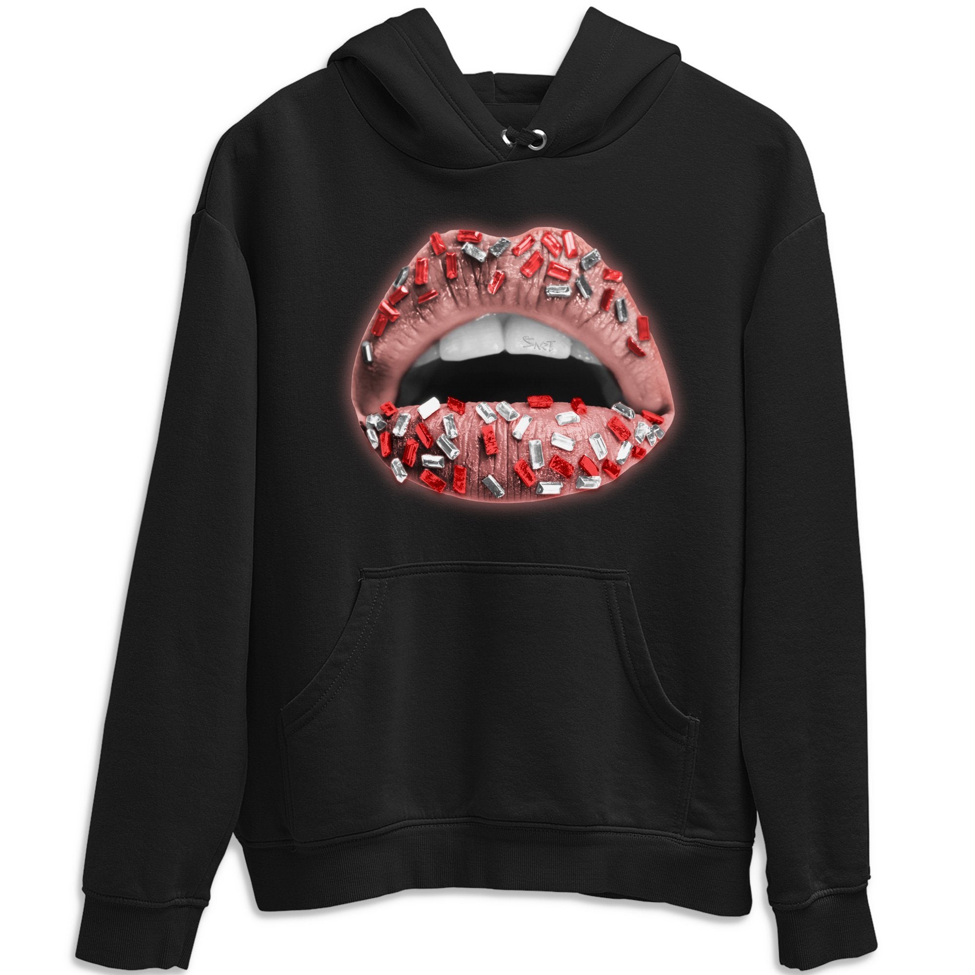 Lips Jewel Unisex Tops - Air Jordan 3 Rust Pink