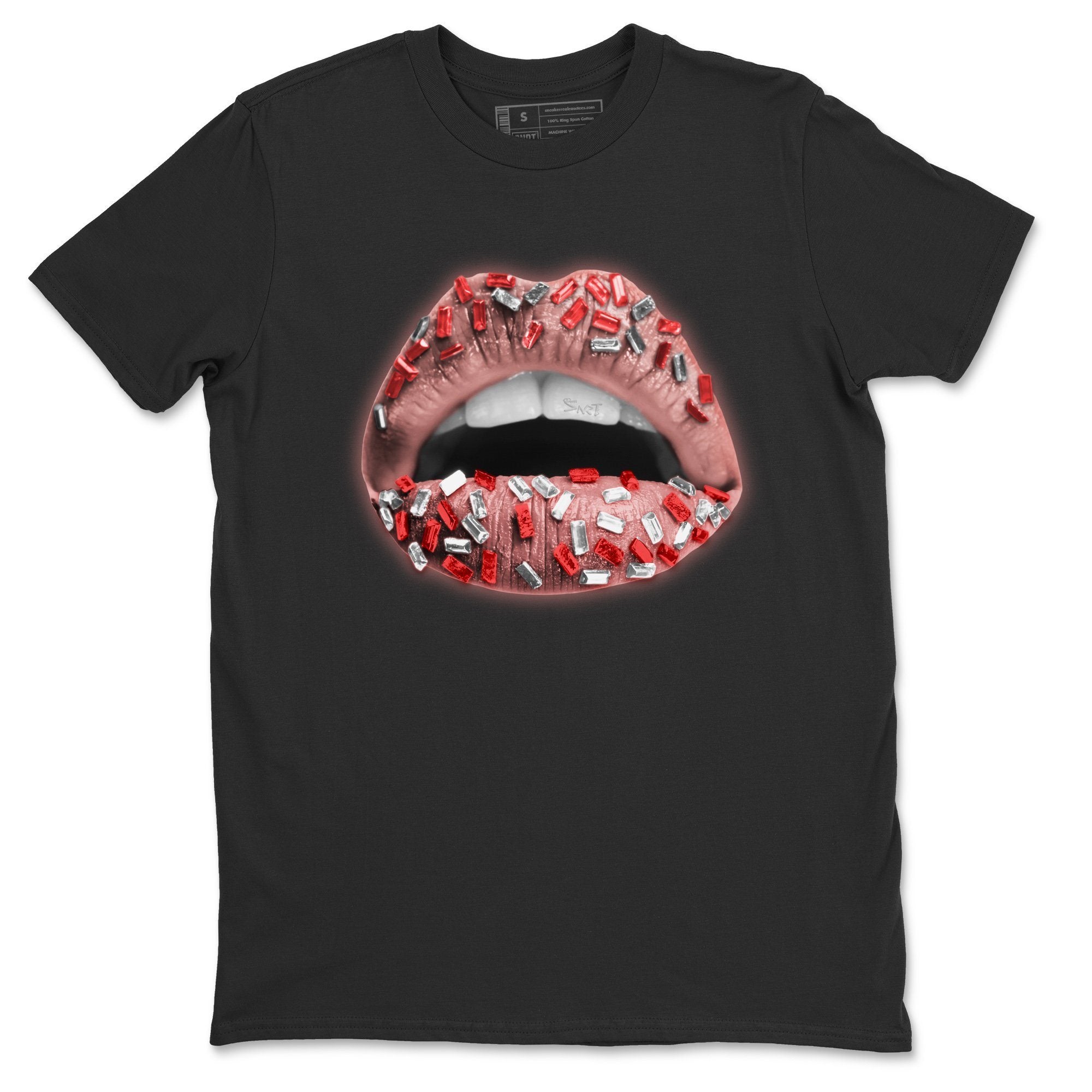 Lips Jewel Unisex Tops - Air Jordan 3 Rust Pink