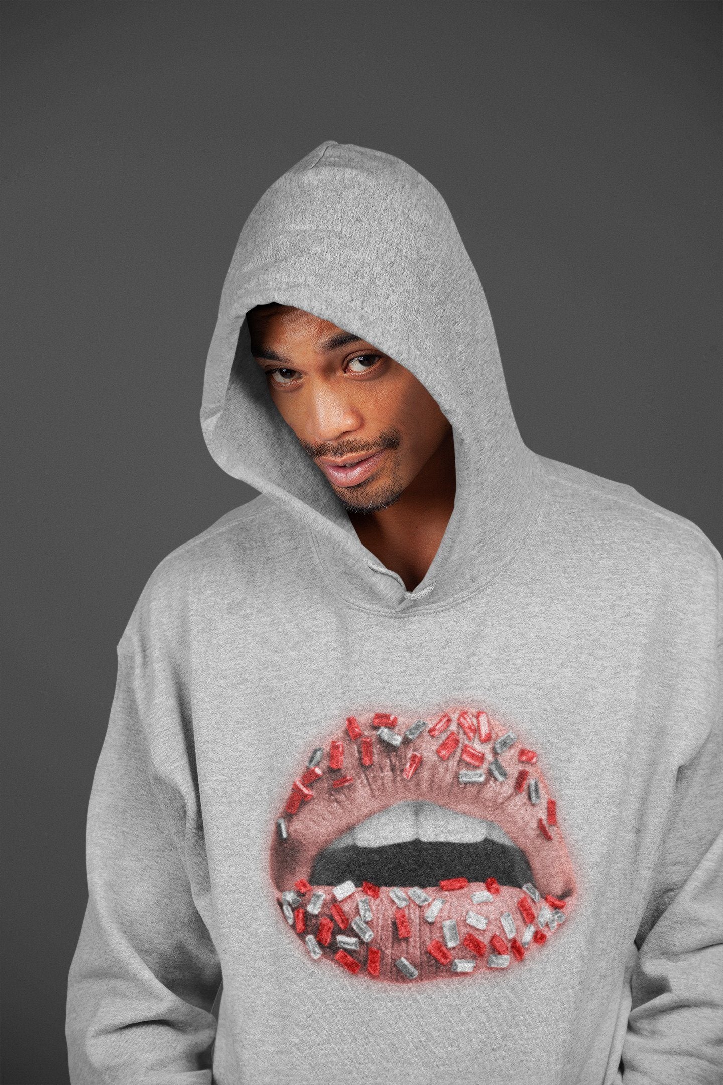 Lips Jewel Unisex Tops - Air Jordan 3 Rust Pink