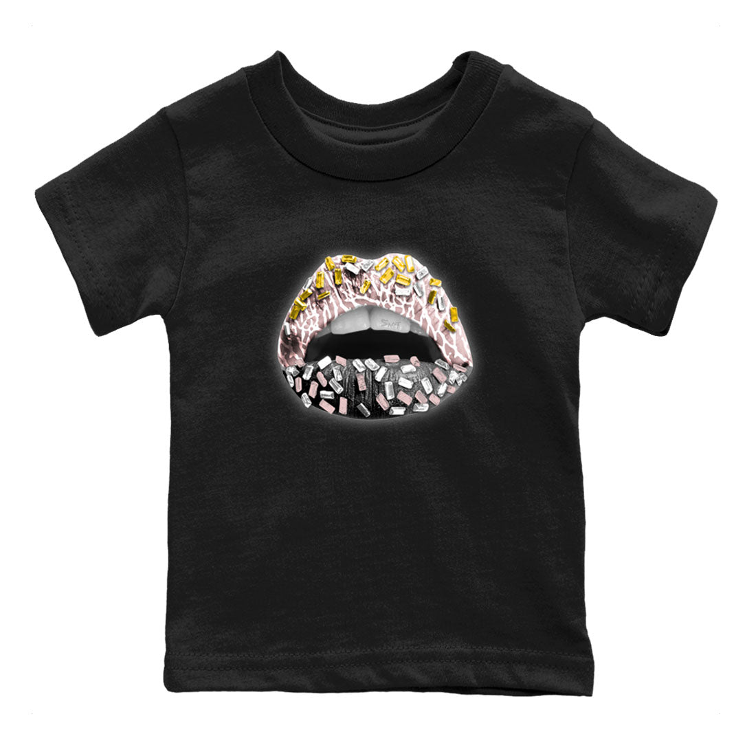 Lips Jewel snkmatch Tees Kids - Air Jordan 3 Vintage Floral