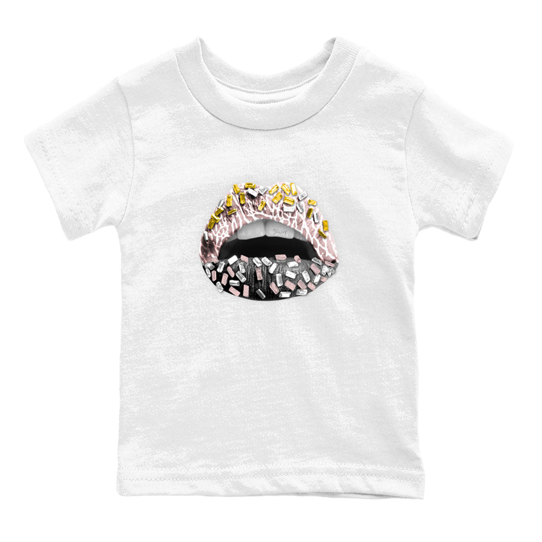 Lips Jewel snkmatch Tees Kids - Air Jordan 3 Vintage Floral